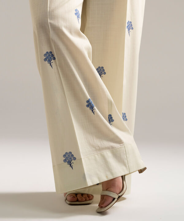 Printed Crosshatch Culottes