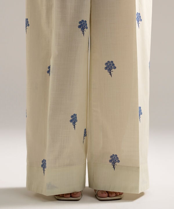 Printed Crosshatch Culottes