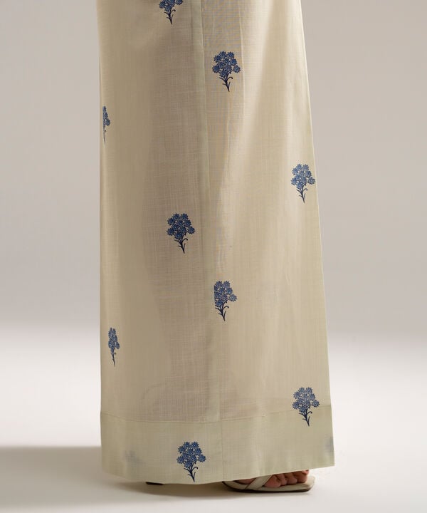 Printed Crosshatch Culottes