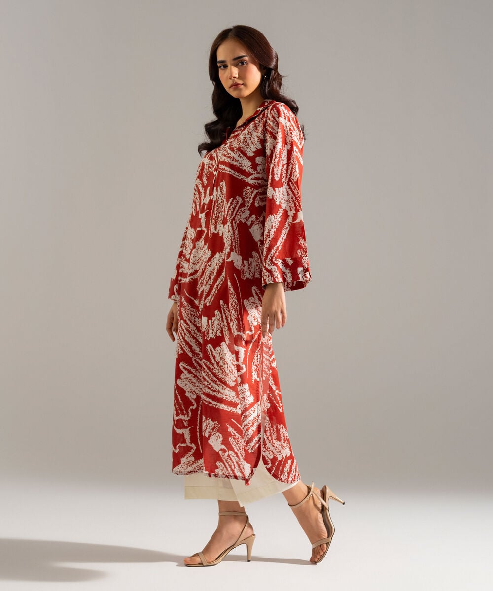 Printed Lawn Shirt PRWCASTV918S