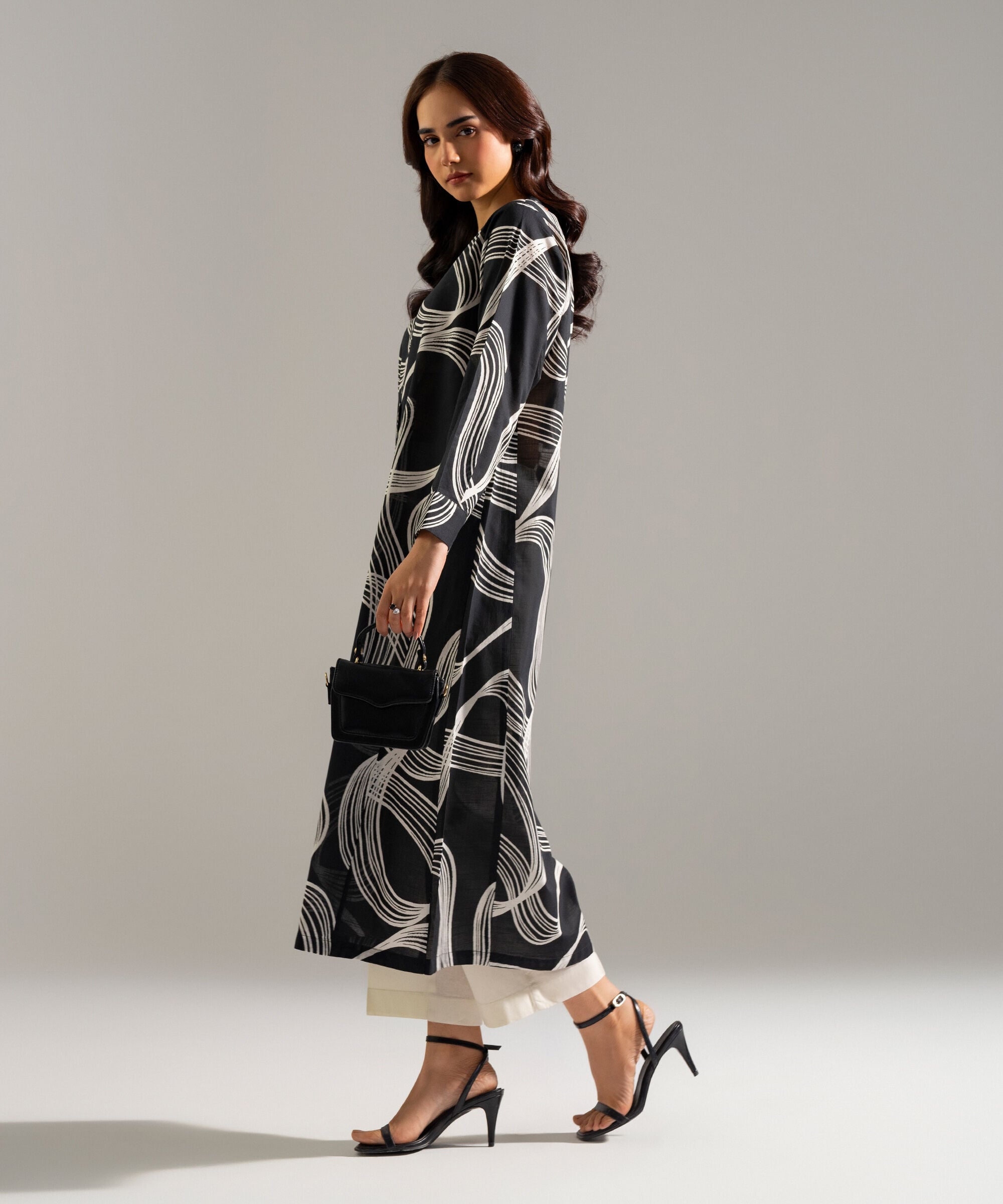 Printed Lawn Shirt PRWCASTV919S