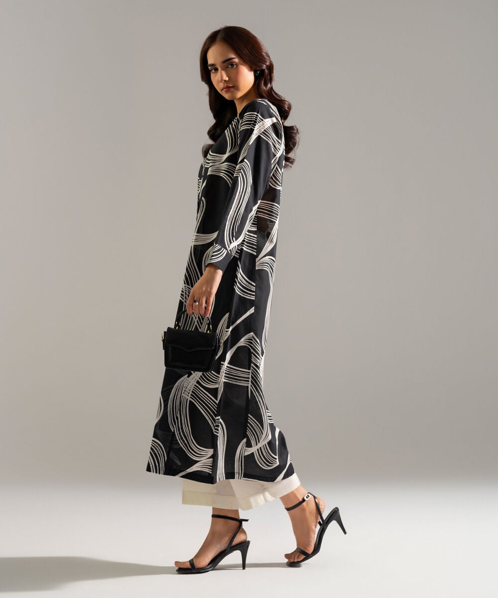 Printed Lawn Shirt PRWCASTV919S