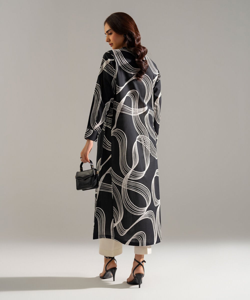 Printed Lawn Shirt PRWCASTV919S