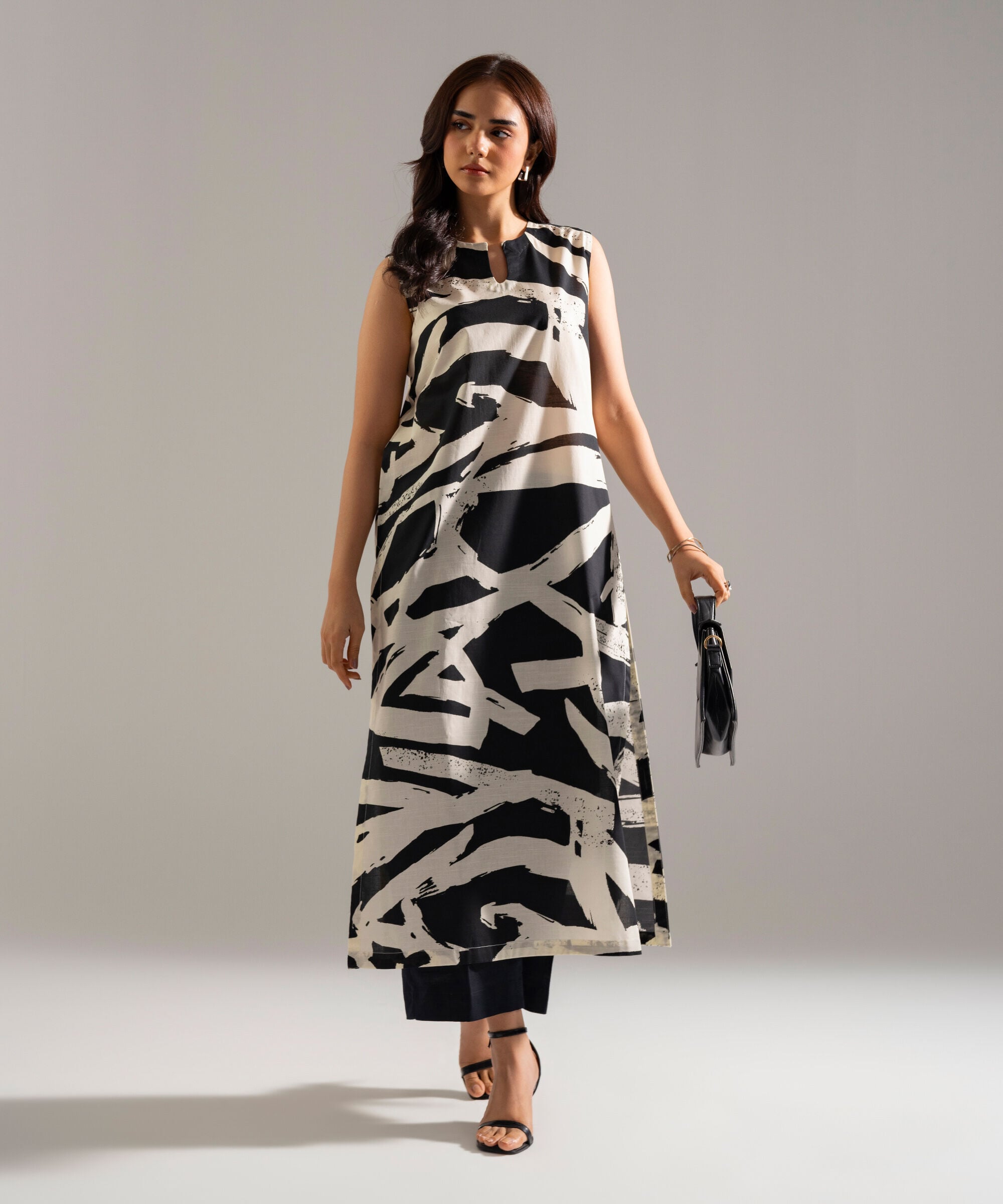 Printed Lawn Shirt PRWCASTV922S