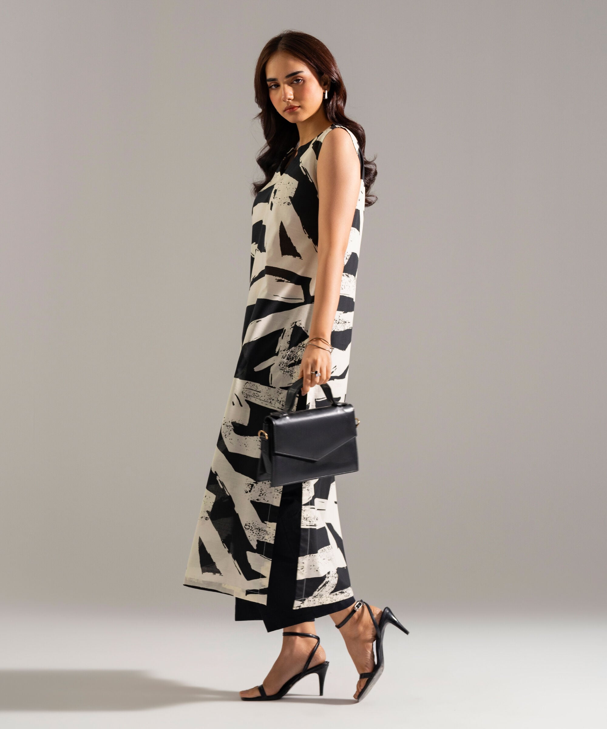 Printed Lawn Shirt PRWCASTV922S