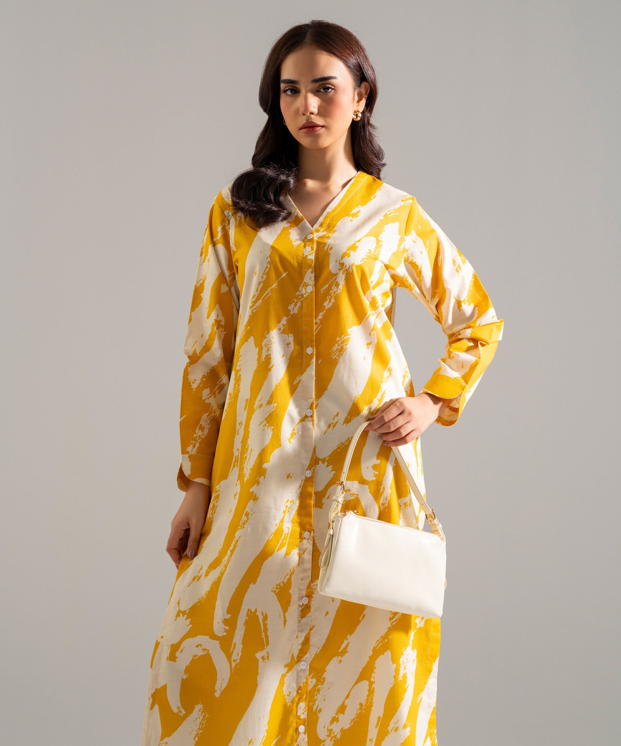 Printed Lawn Shirt PRWCASTV923S