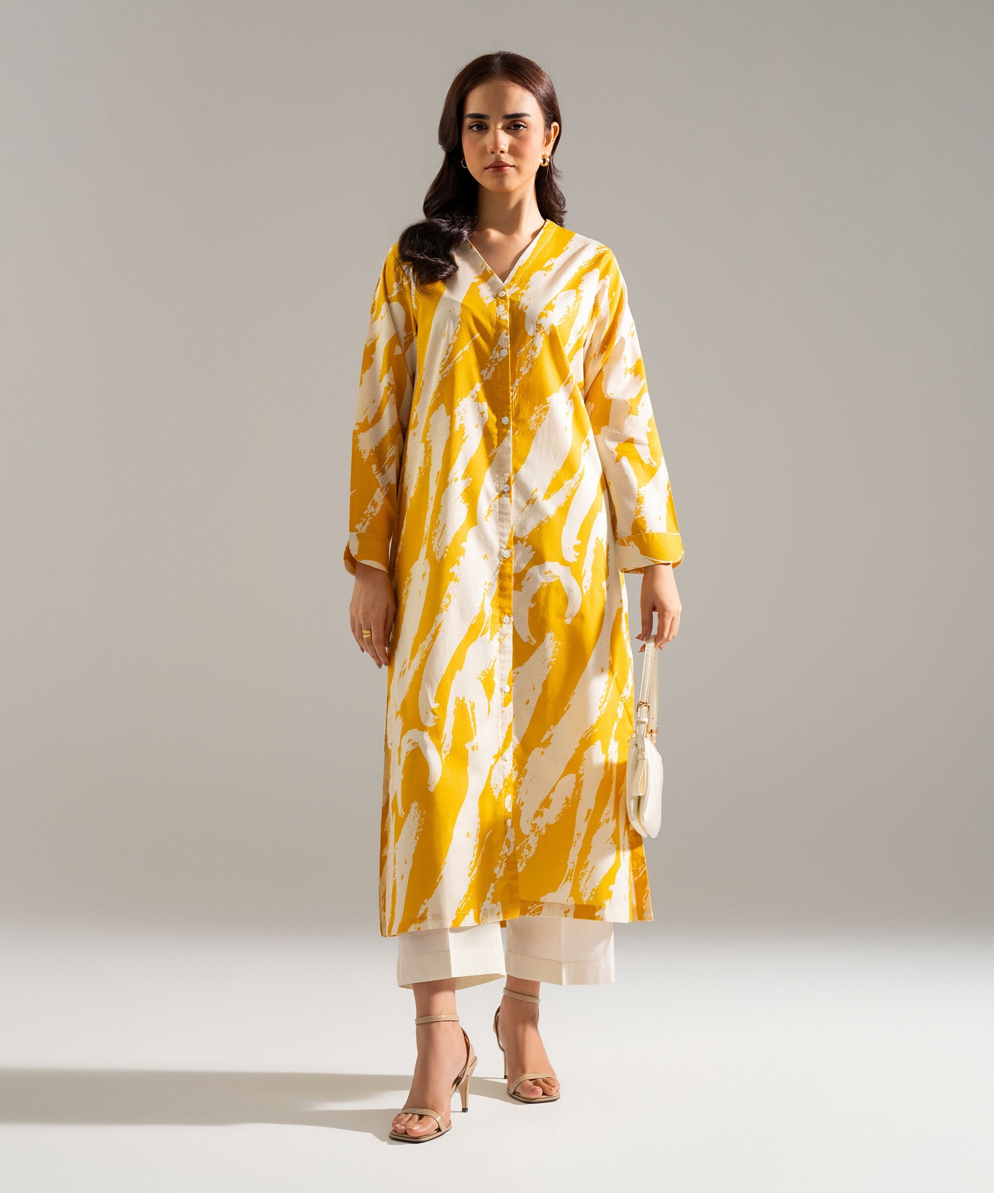 Printed Lawn Shirt PRWCASTV923S