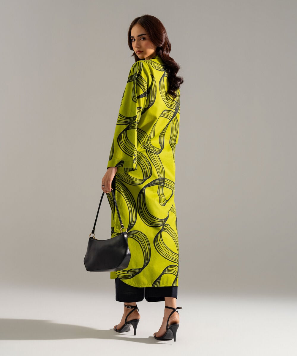 Printed Lawn Shirt PRWCASTV924S
