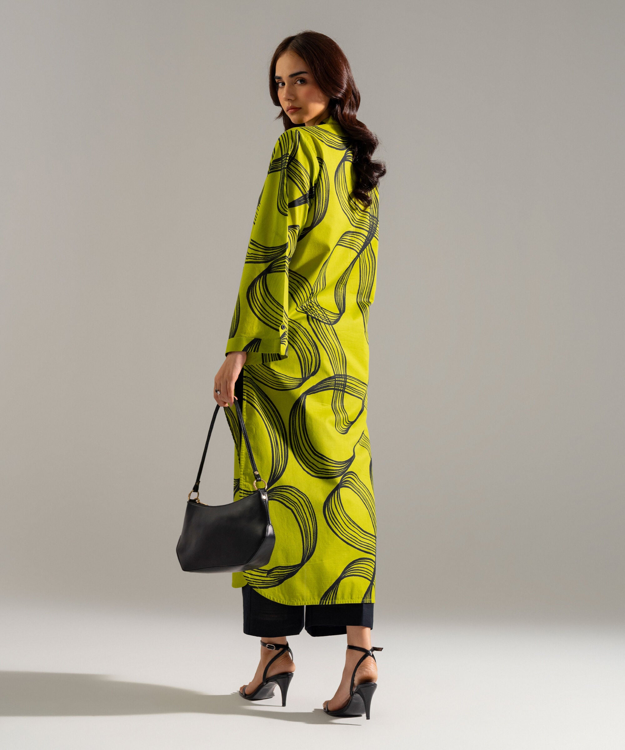 Printed Lawn Shirt PRWCASTV924S