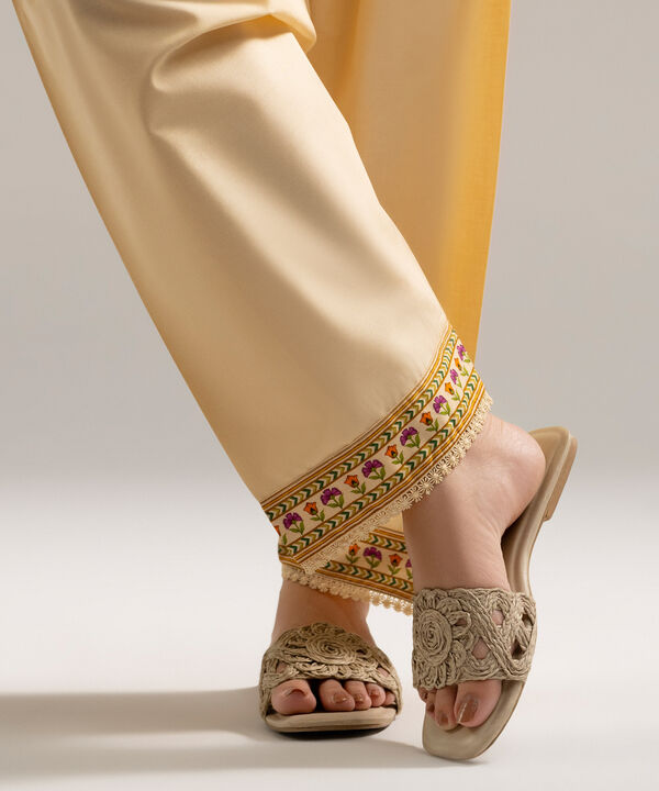 Solid Cambric Shalwar