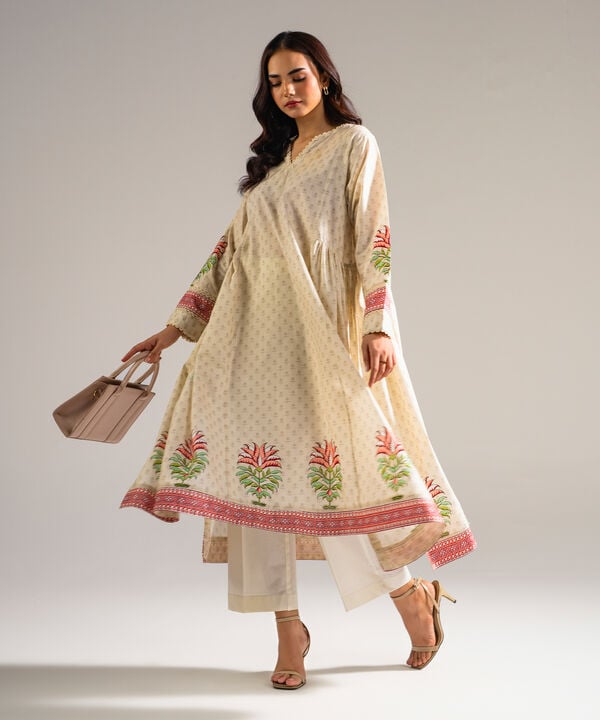 Printed Lawn Peshwas