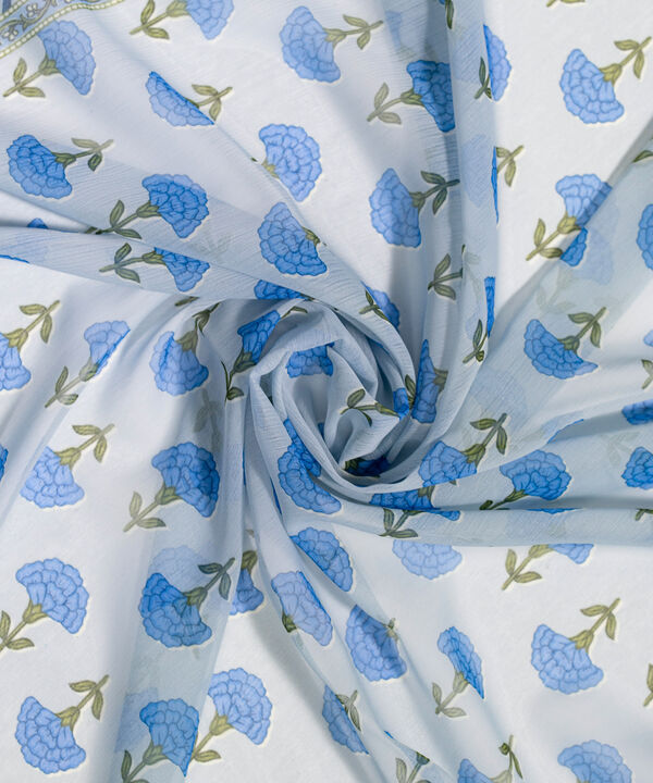 Printed Chiffon Dupatta