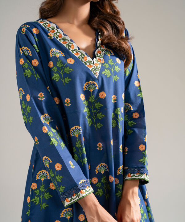 Printed Lawn Peshwas