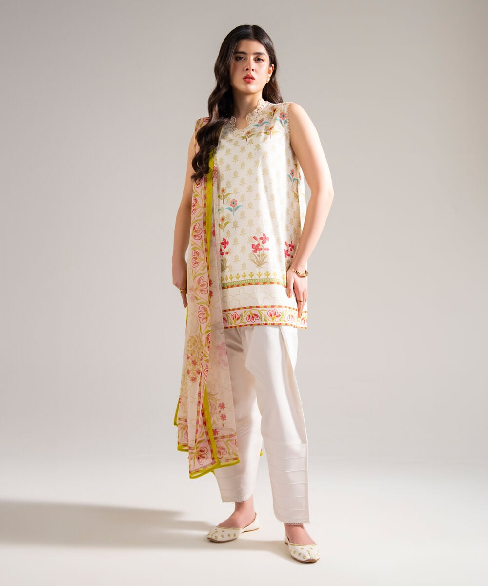 Printed Chiffon Dupatta