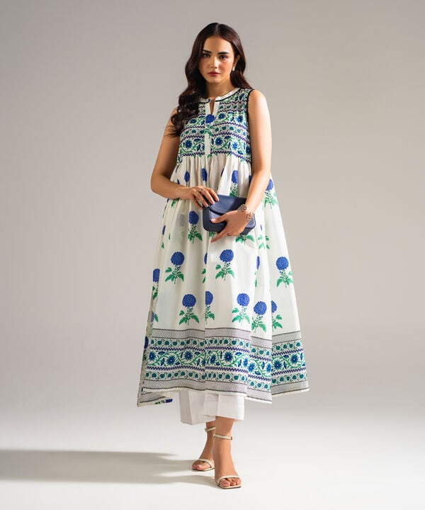 Printed Lawn Peshwas