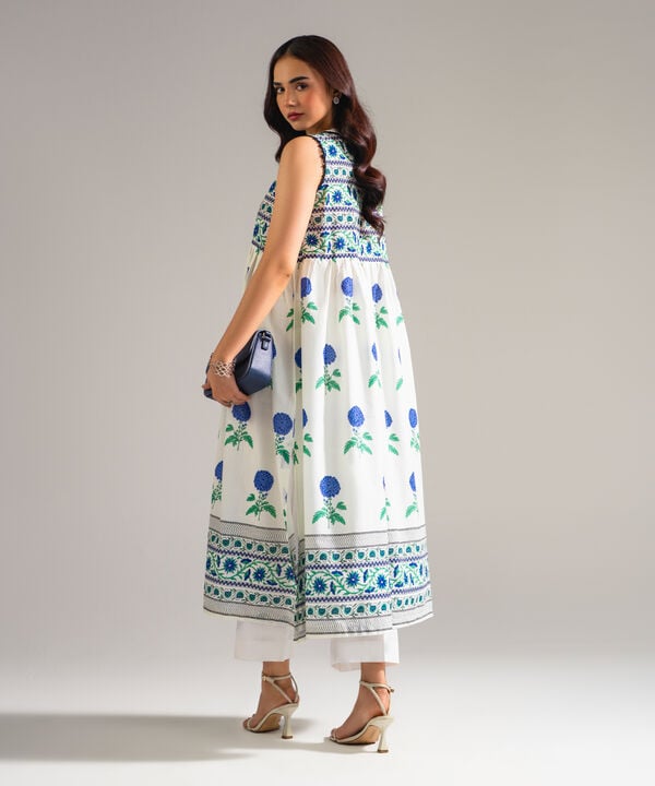 Printed Lawn Peshwas