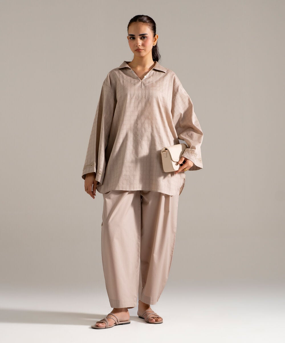 Solid Dobby Shirt PRWCAWMV953S
