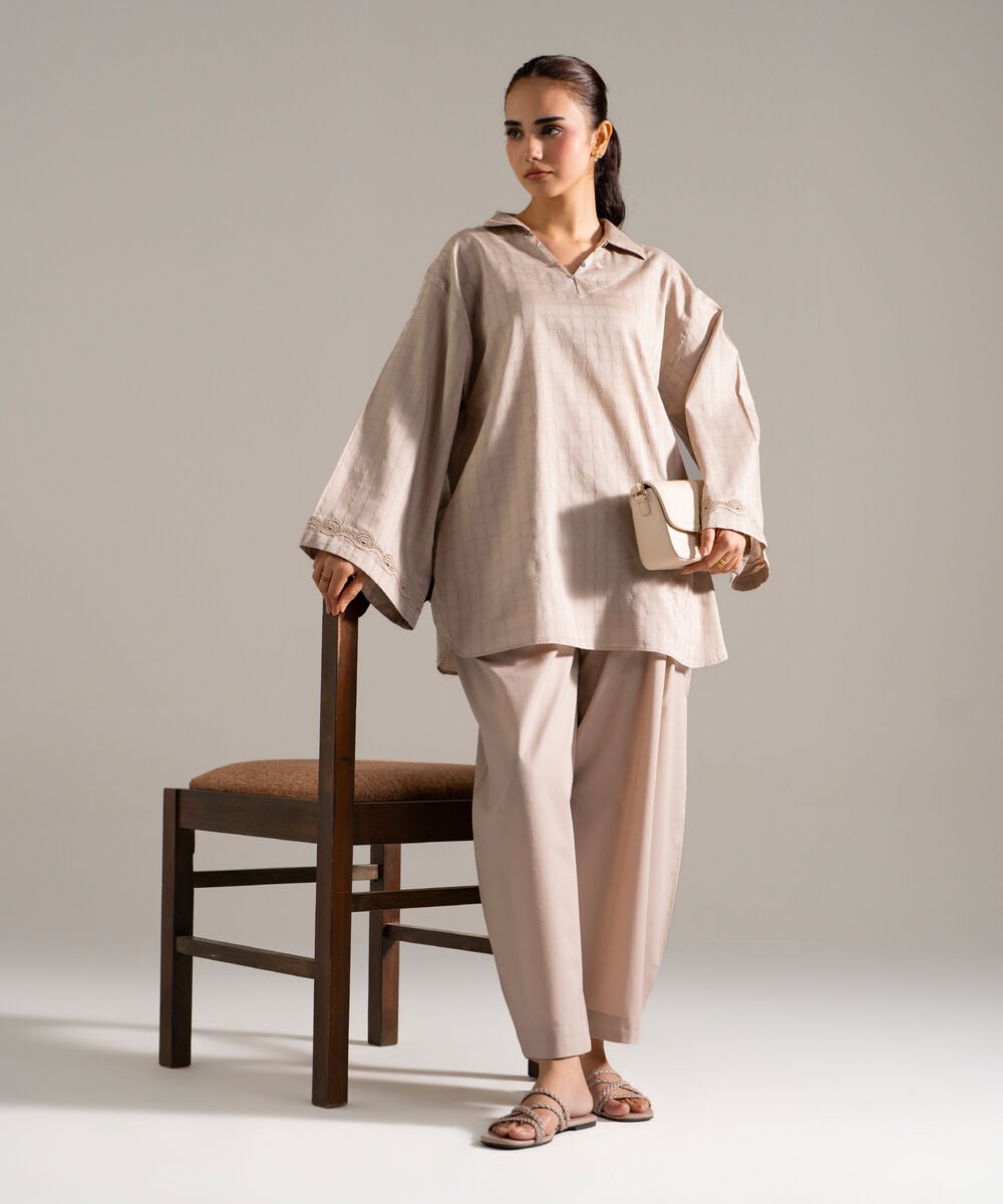 Solid Dobby Shirt PRWCAWMV953S