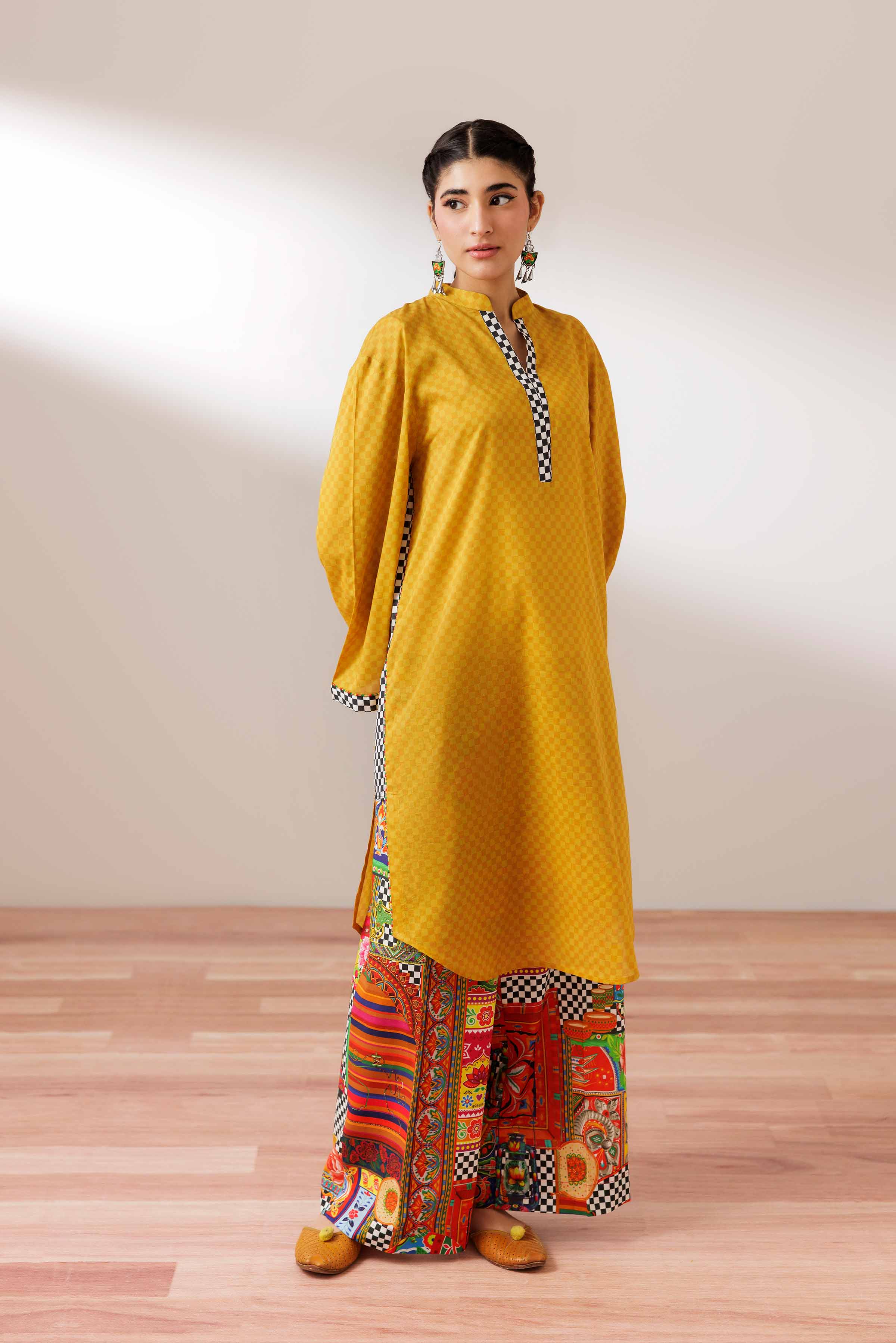 2 Piece - Printed Suit - PS25-115