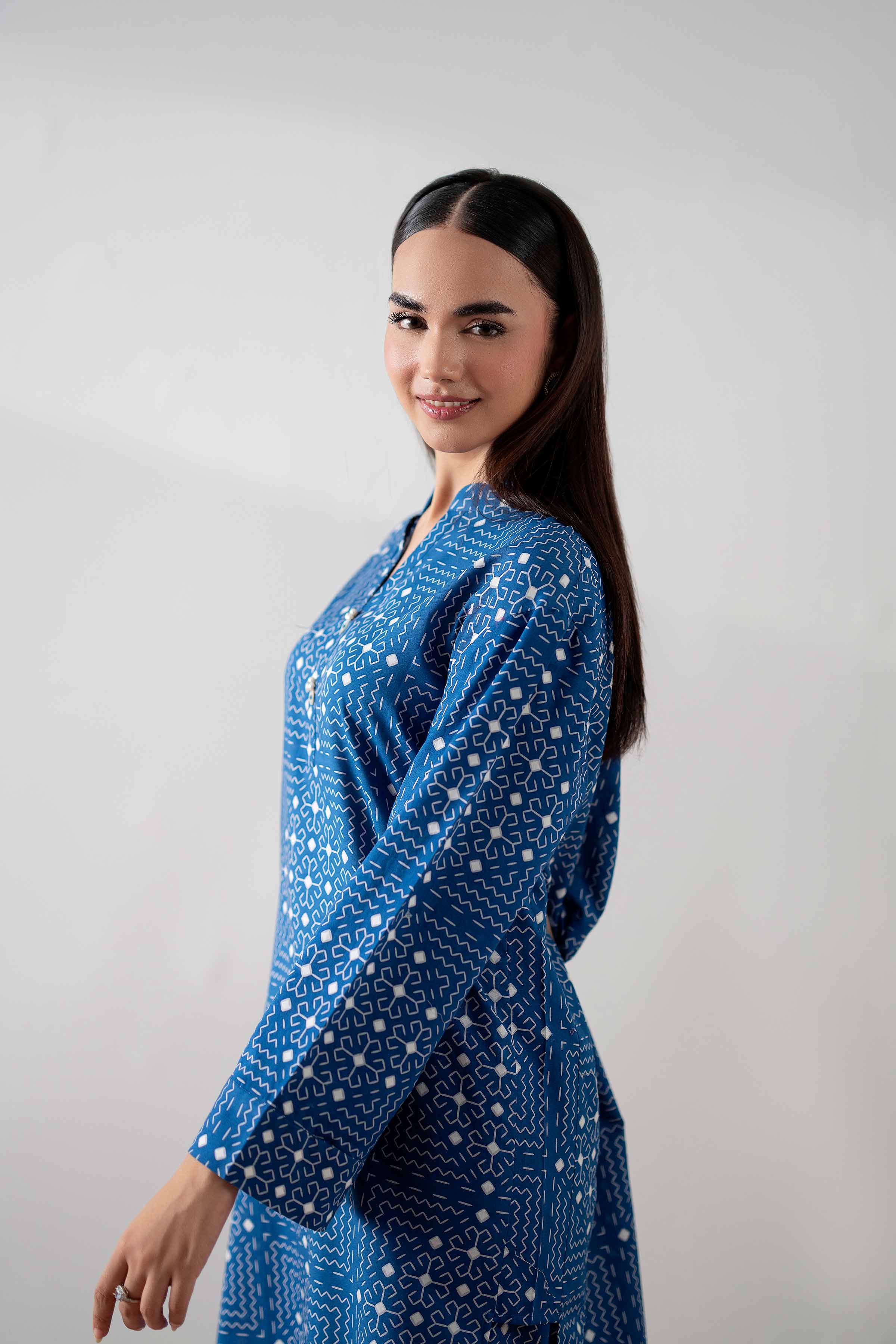 2 Piece - Printed Suit - PS25-143
