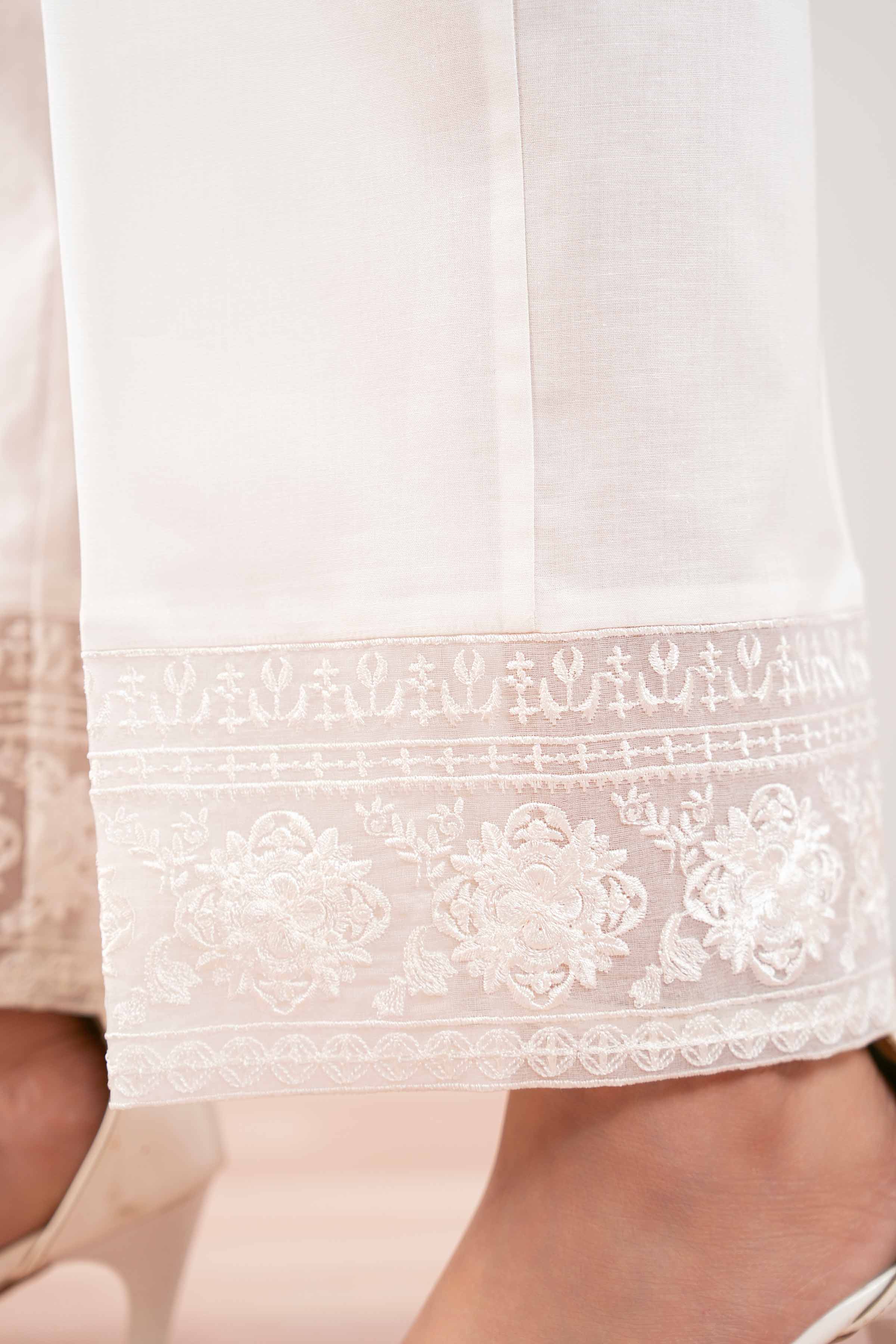 Embroidered Trousers - PS25-163