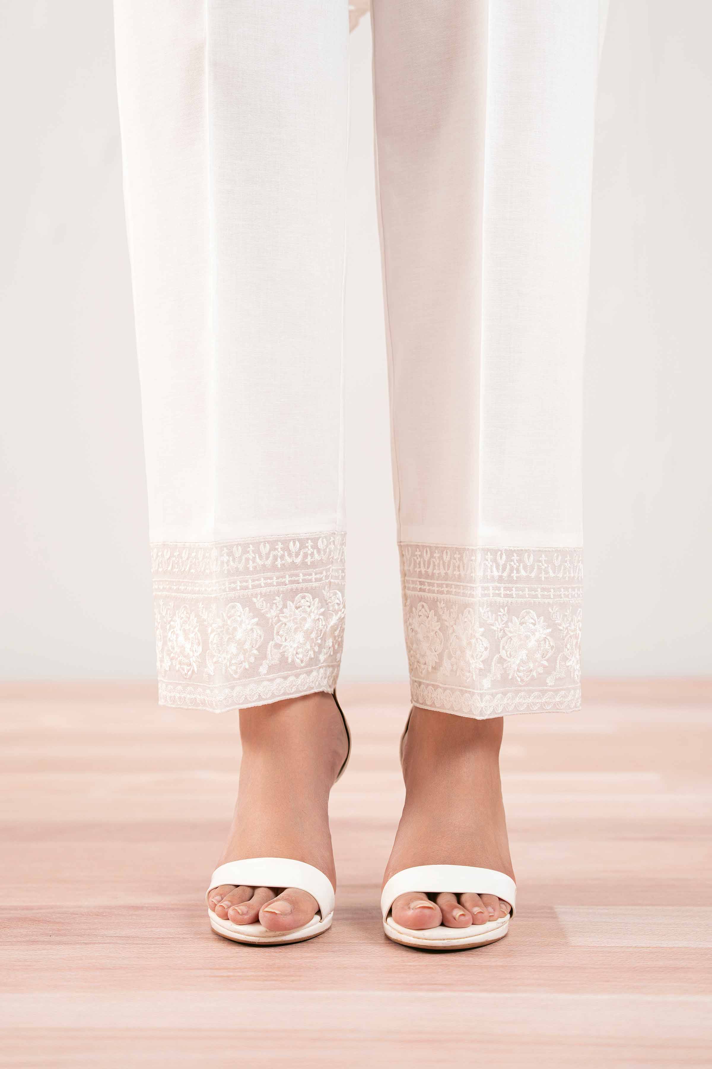 Embroidered Trousers - PS25-163
