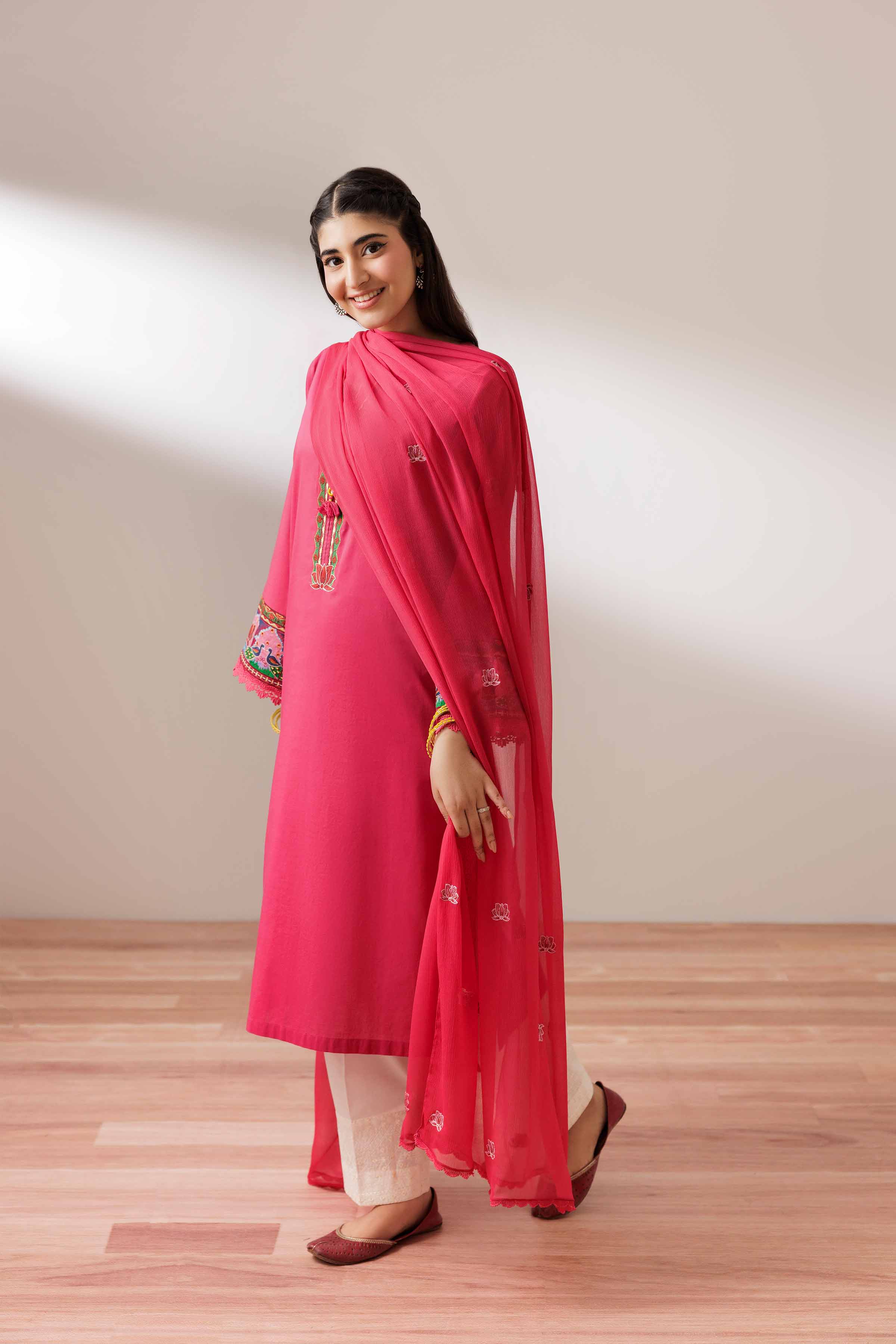 2 Piece - Embroidered Suit - PS25-191