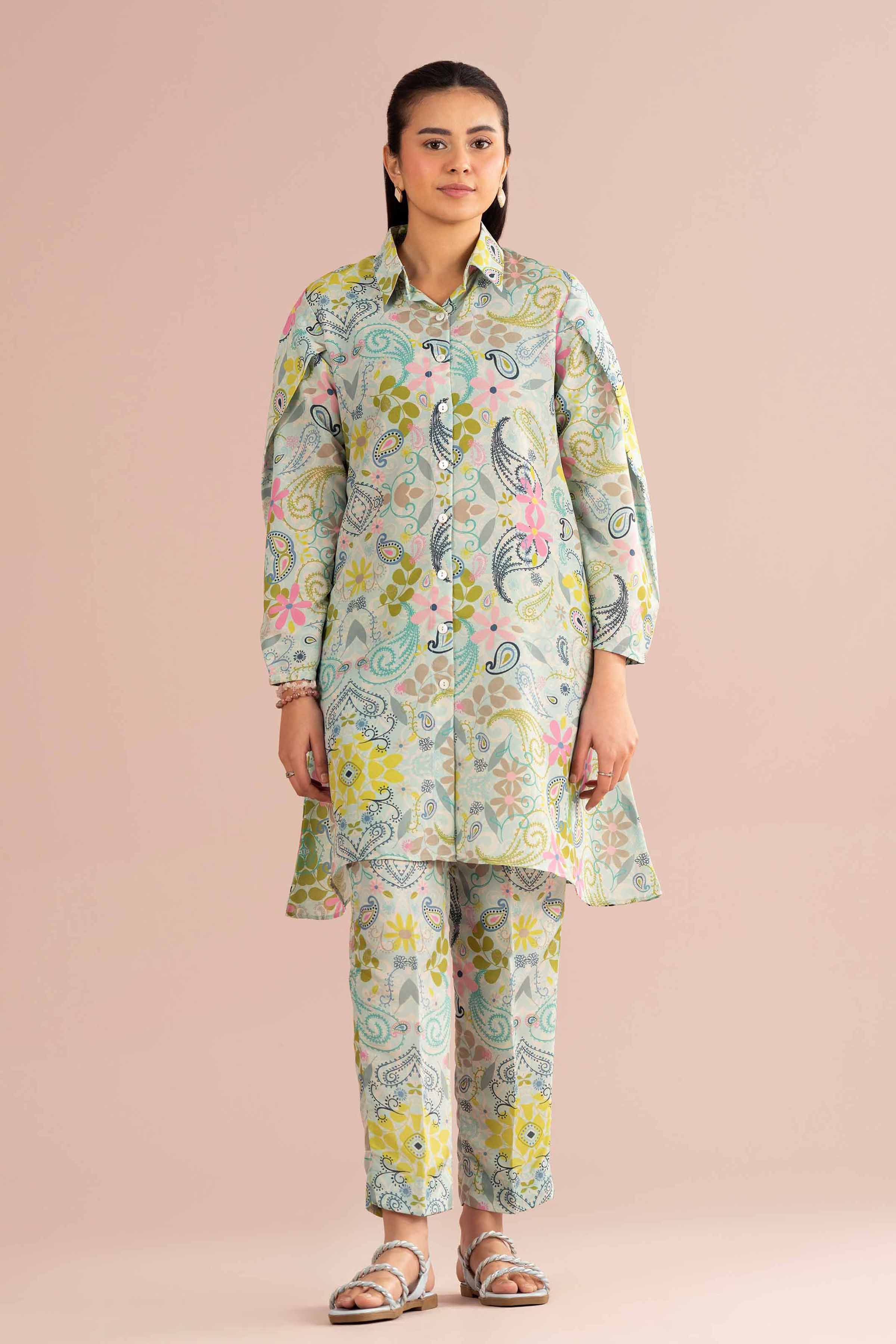 2 Piece - Printed Suit - PS26-88