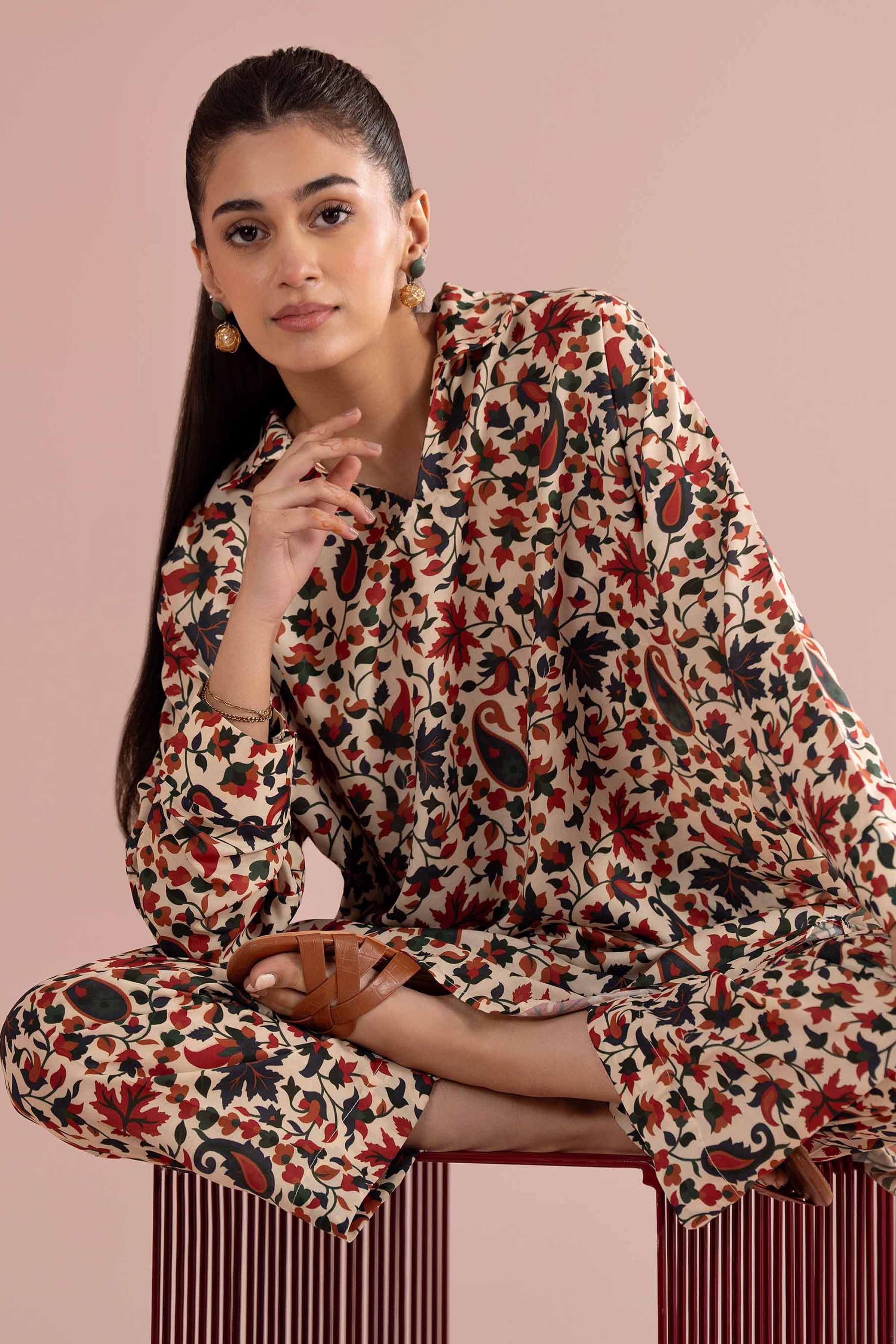 2 Piece - Printed Suit - PS26-91