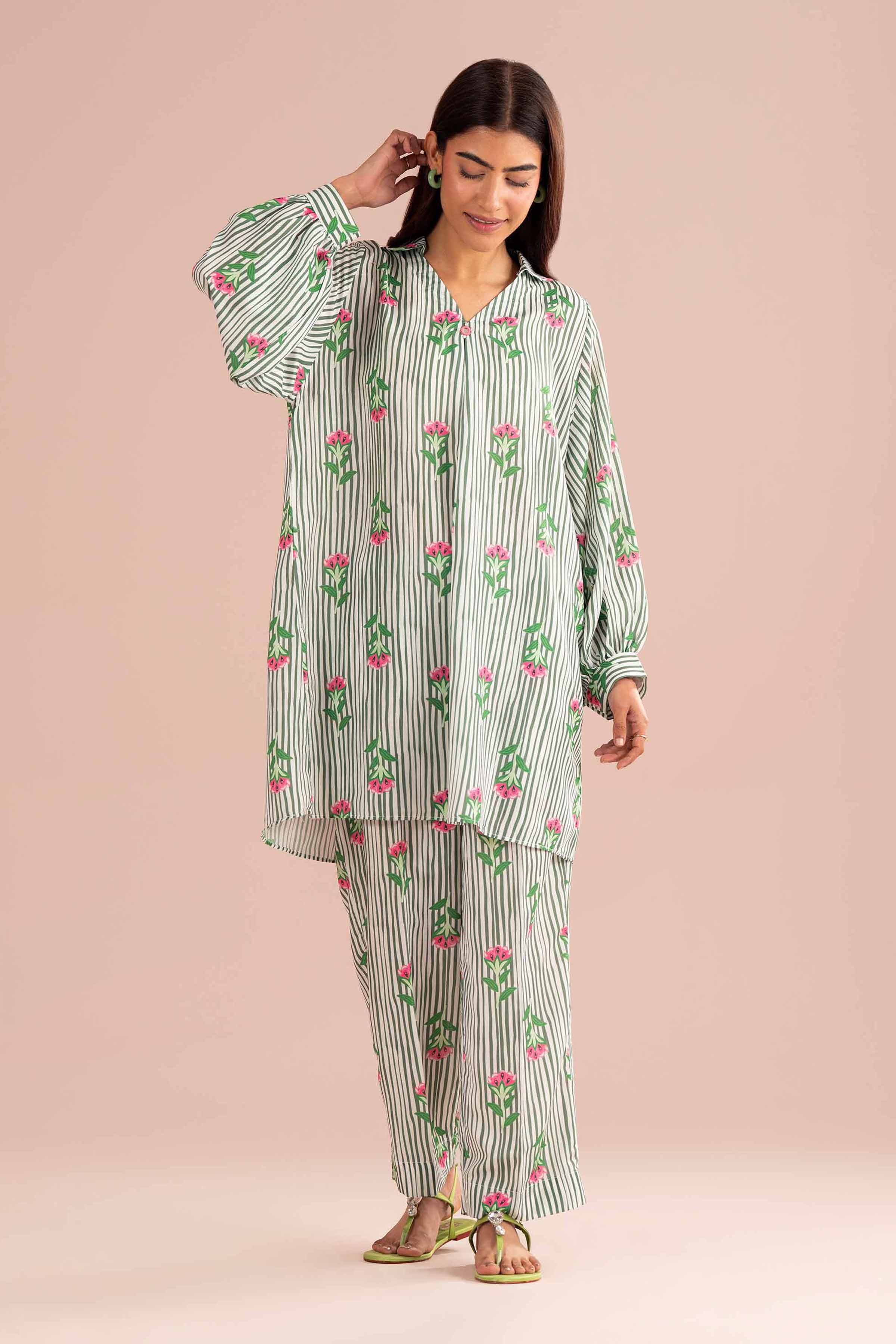2 Piece - Printed Suit - PS26-96