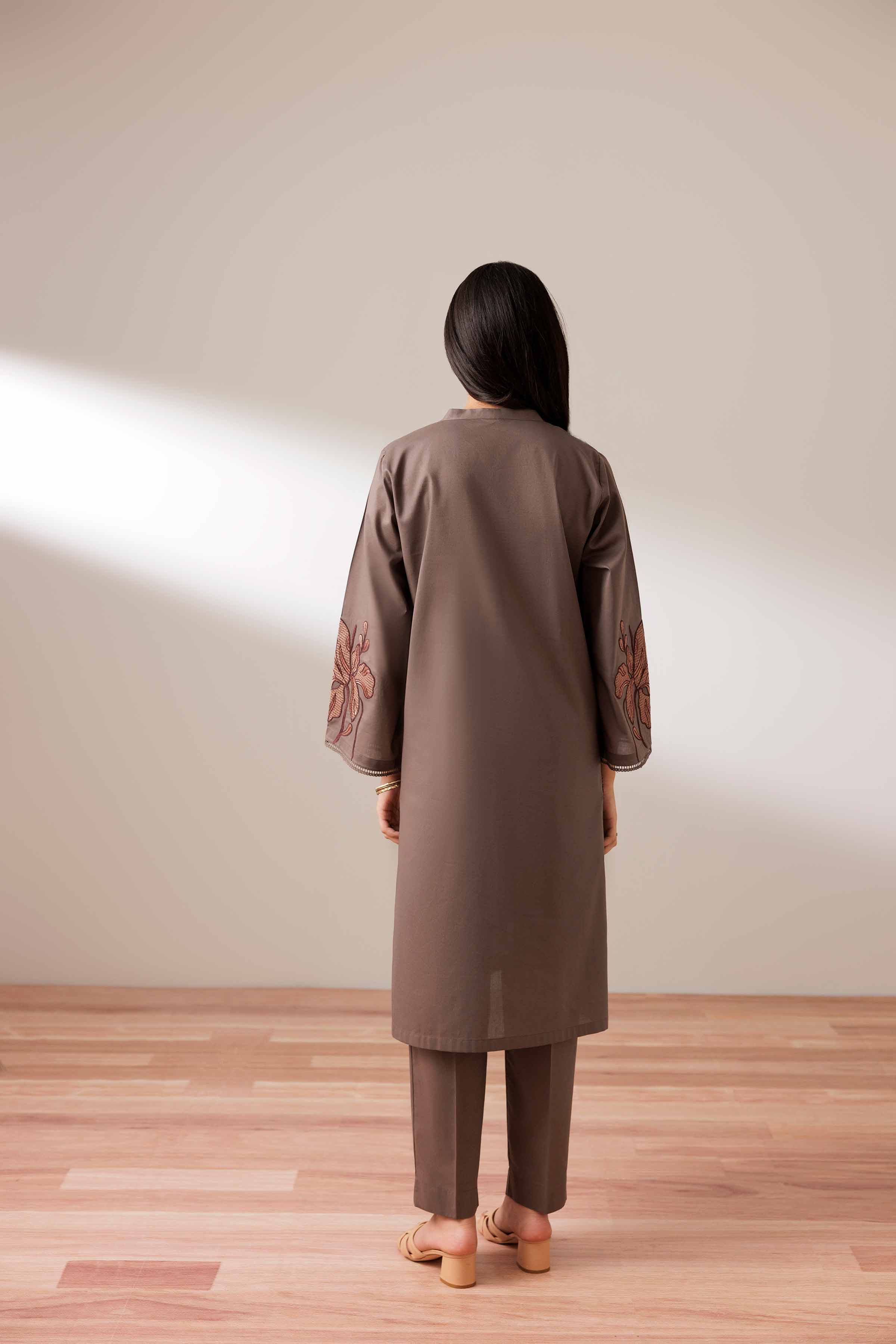 2 Piece - Embroidered Suit - PUS25-68