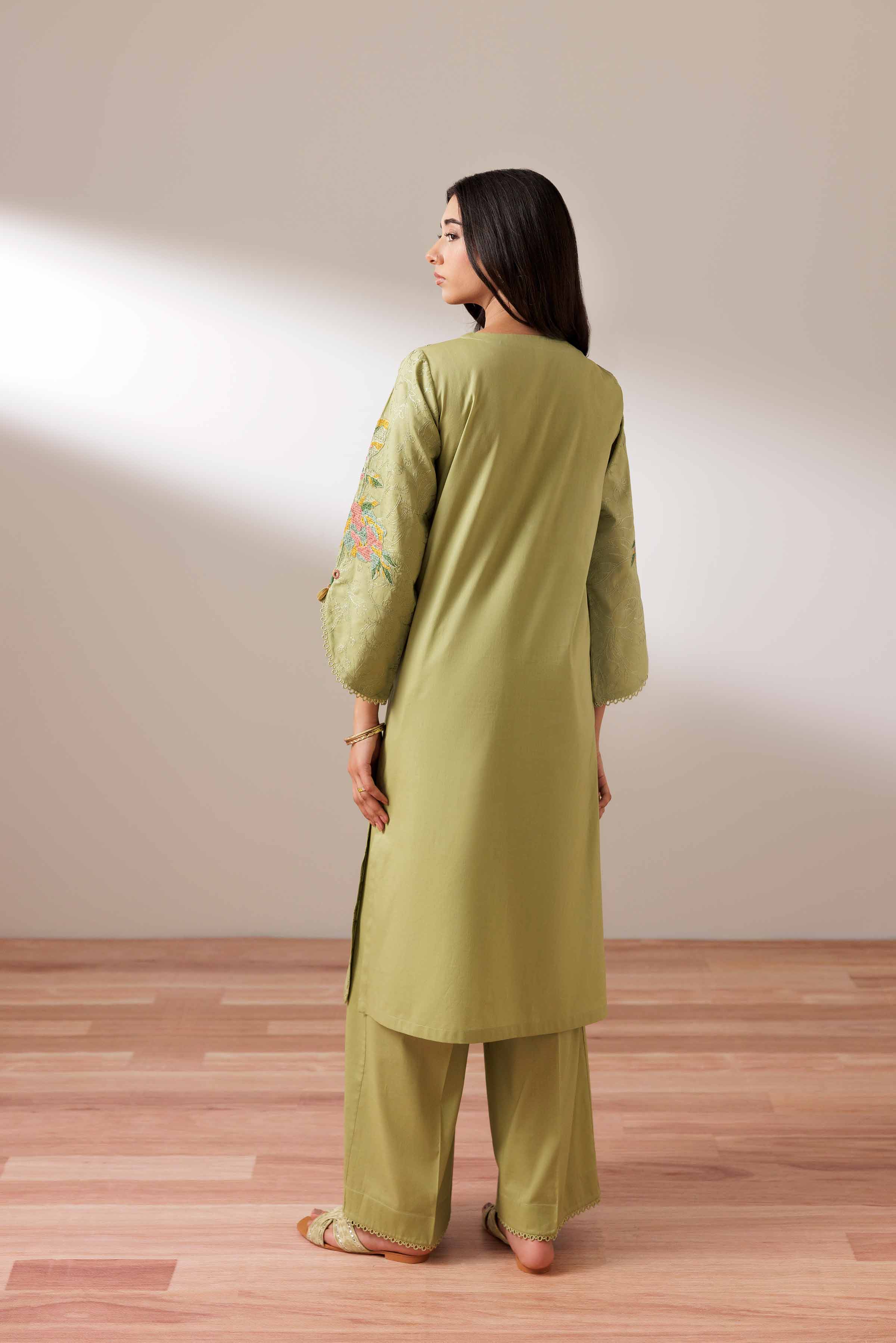 2 Piece - Embroidered Suit - PUS25-72