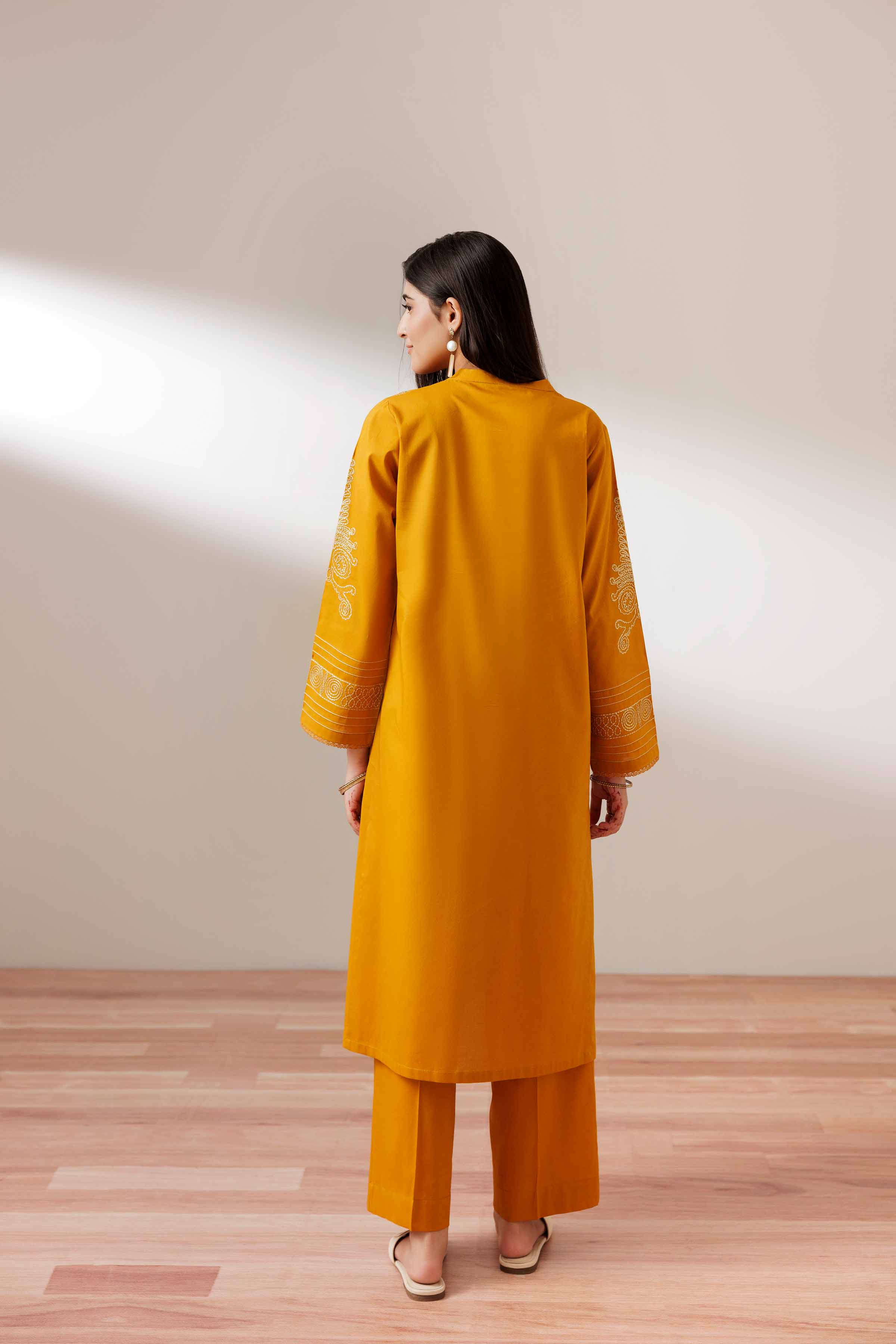 2 Piece - Embroidered Suit - PUS25-74