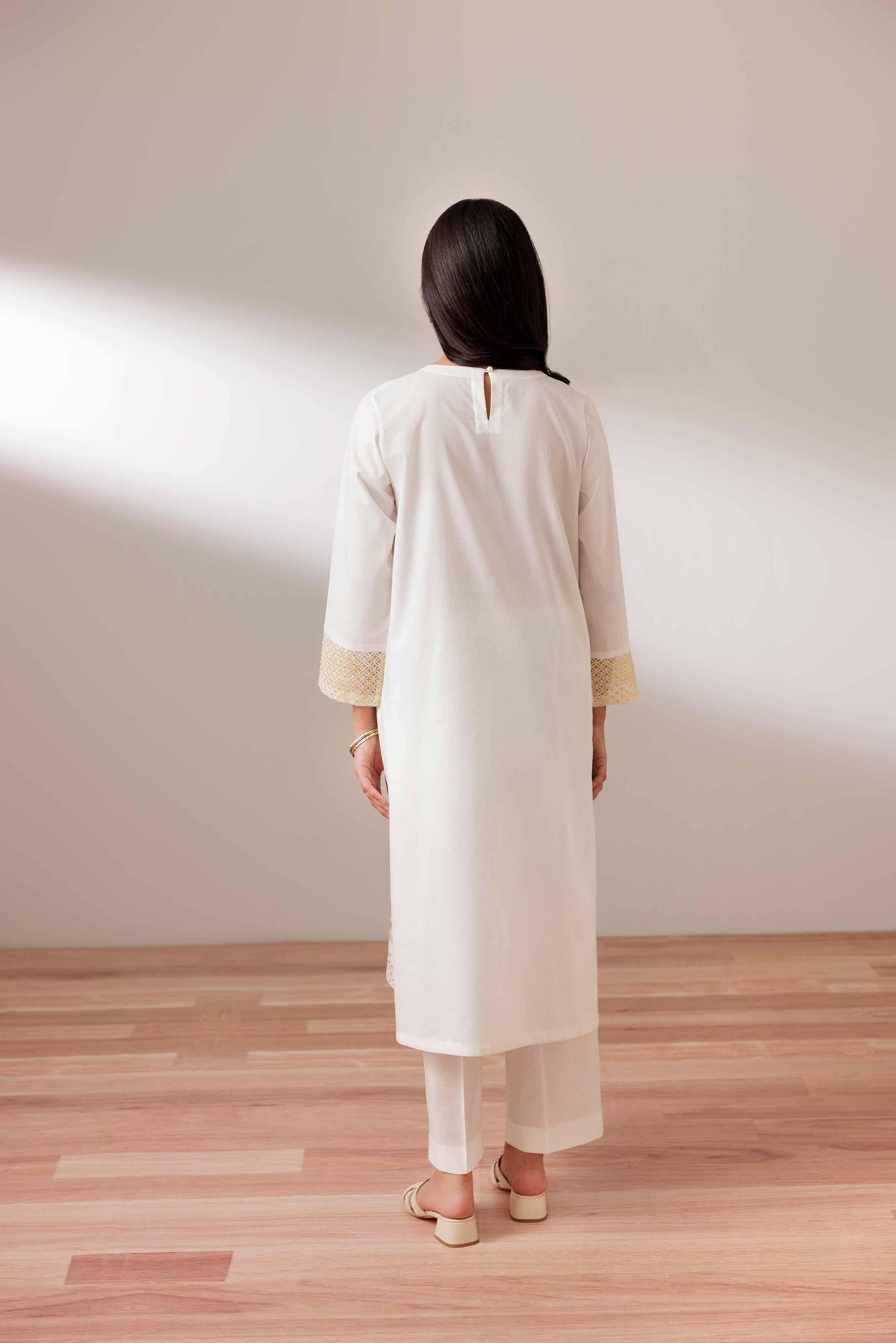 2 Piece - Embroidered Suit - PUS25-75