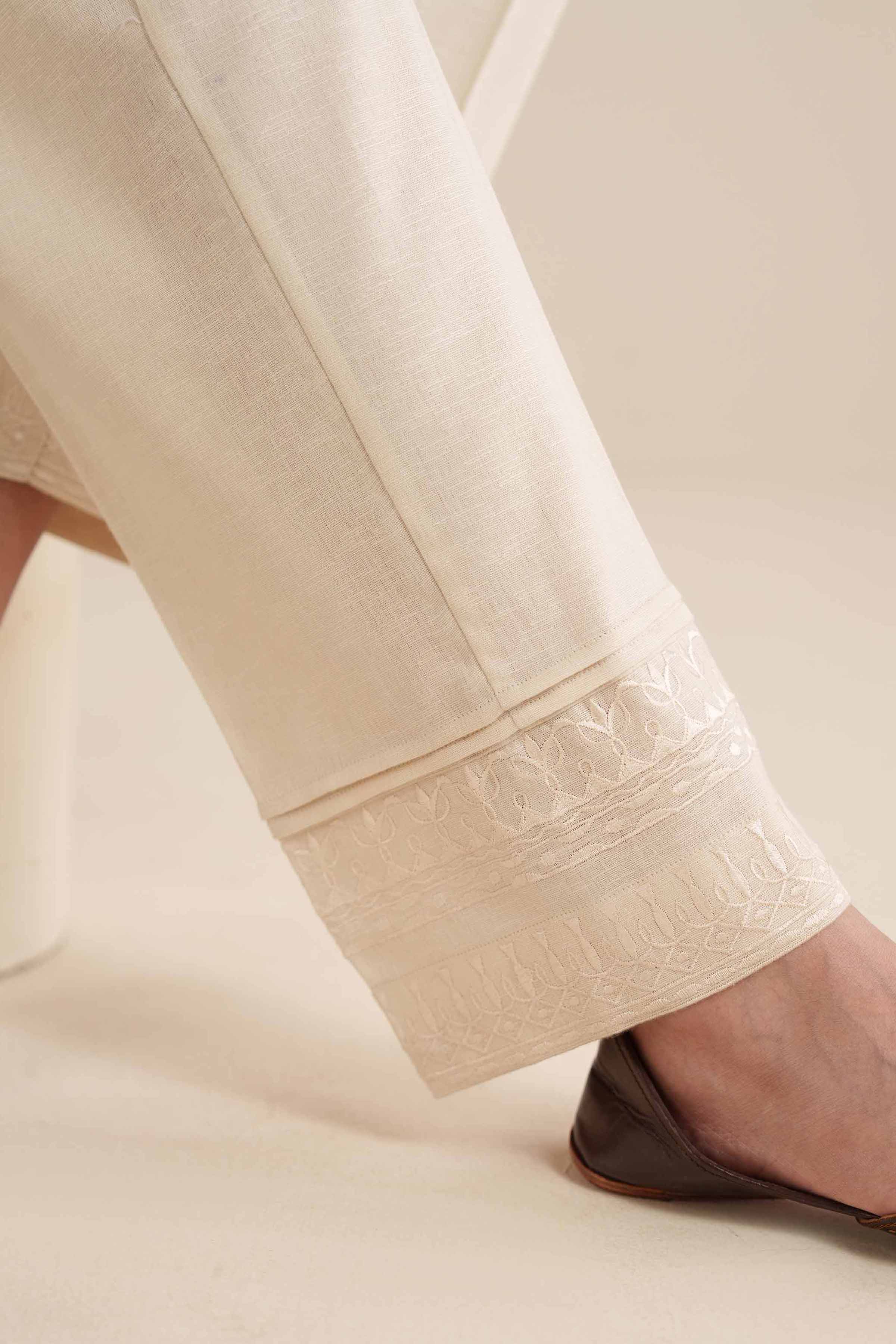 Embroidered Trousers - PW25-125