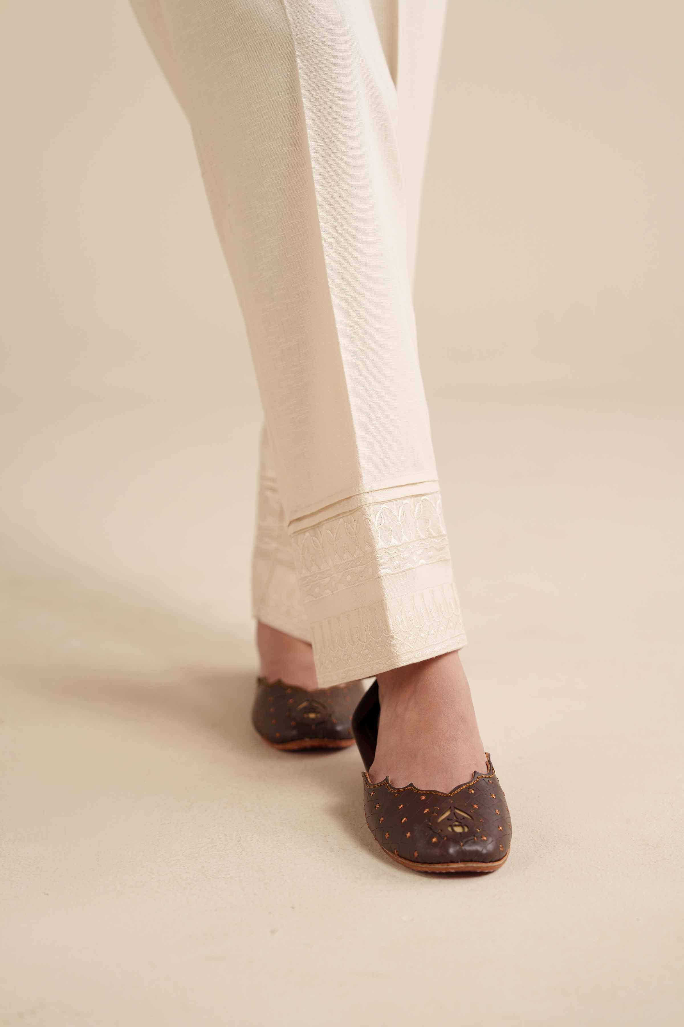 Embroidered Trousers - PW25-125