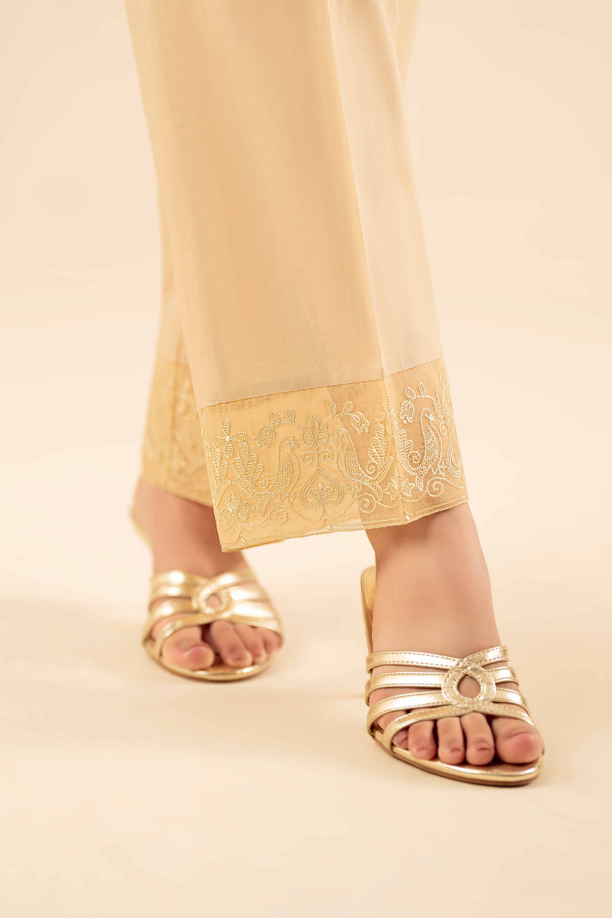 Embroidered Trousers - PW25-138