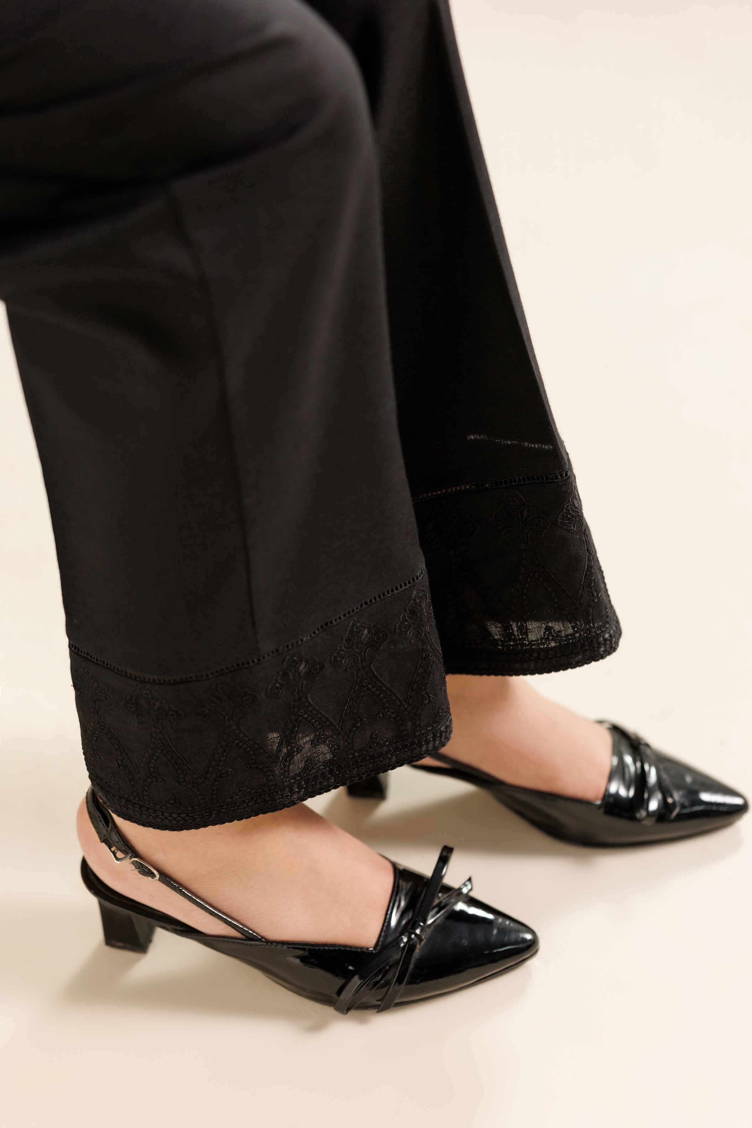 Embroidered Trousers - PW25-152