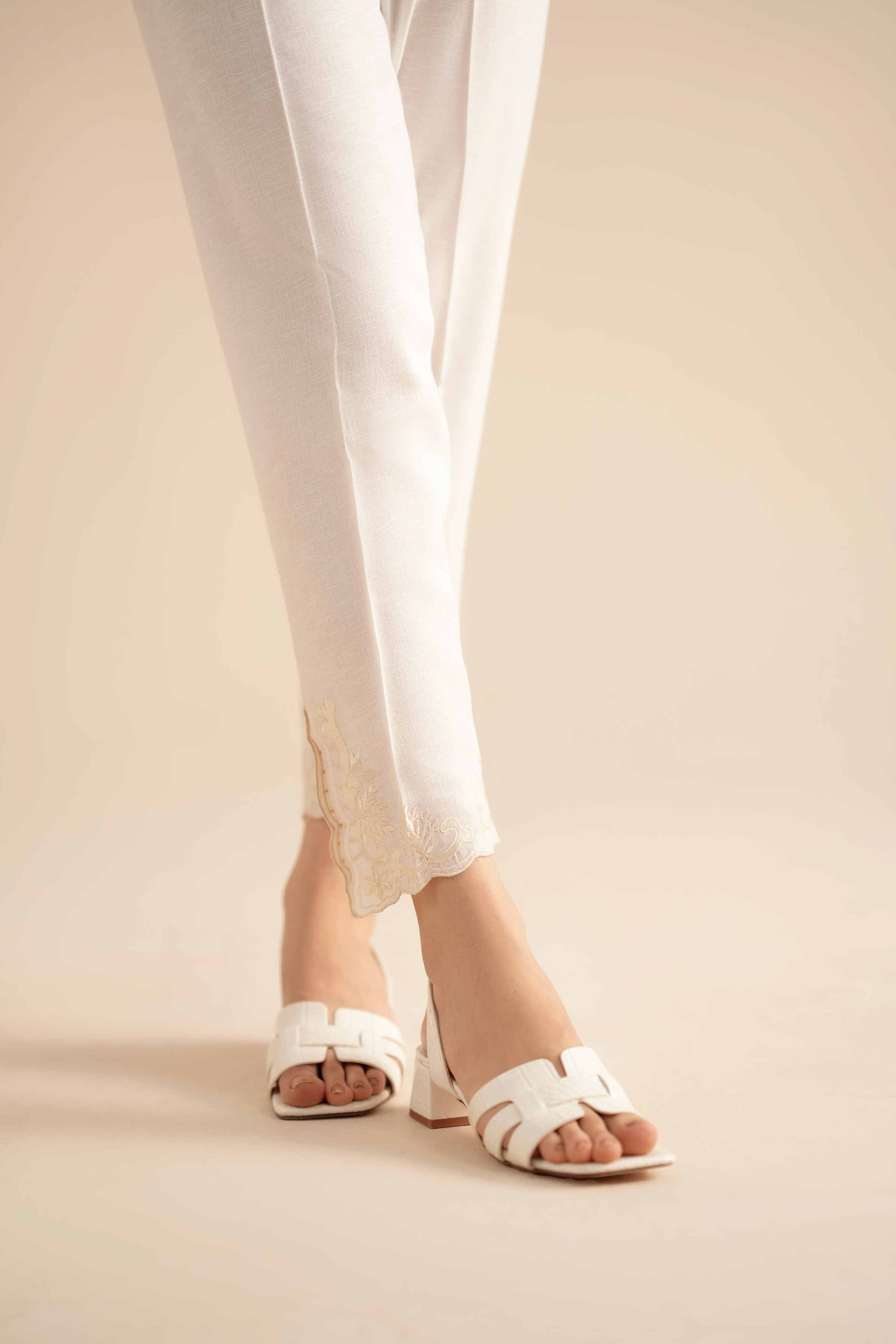 Embroidered Trousers - PW25-168