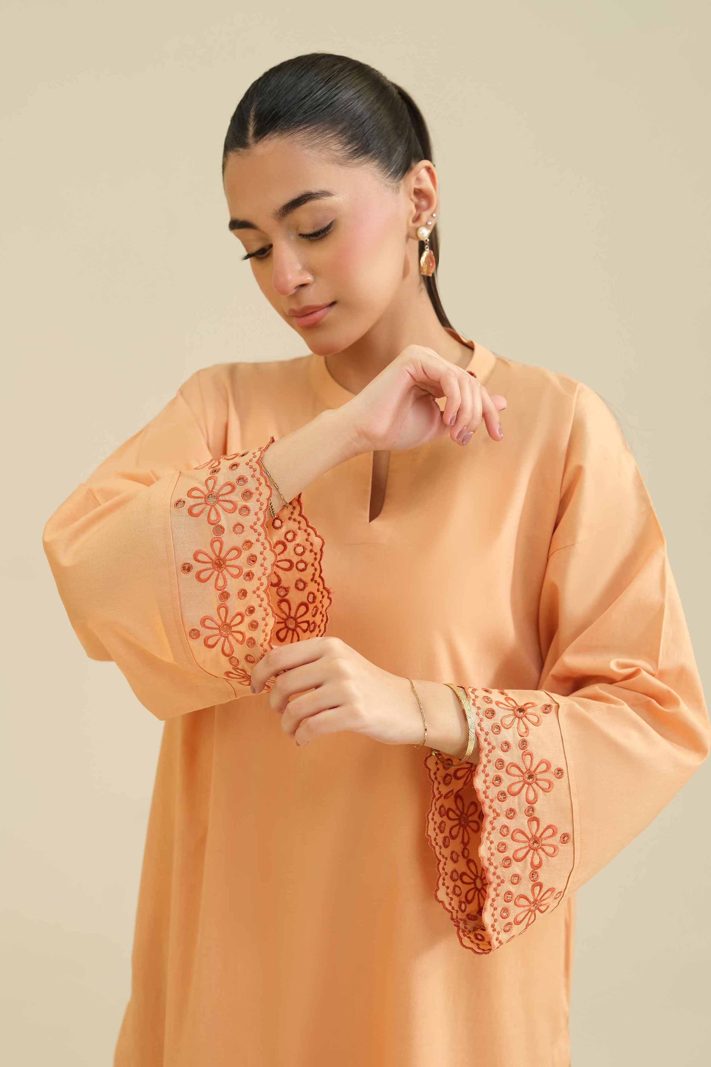 2 Piece - Embroidered Suit - PW25-213