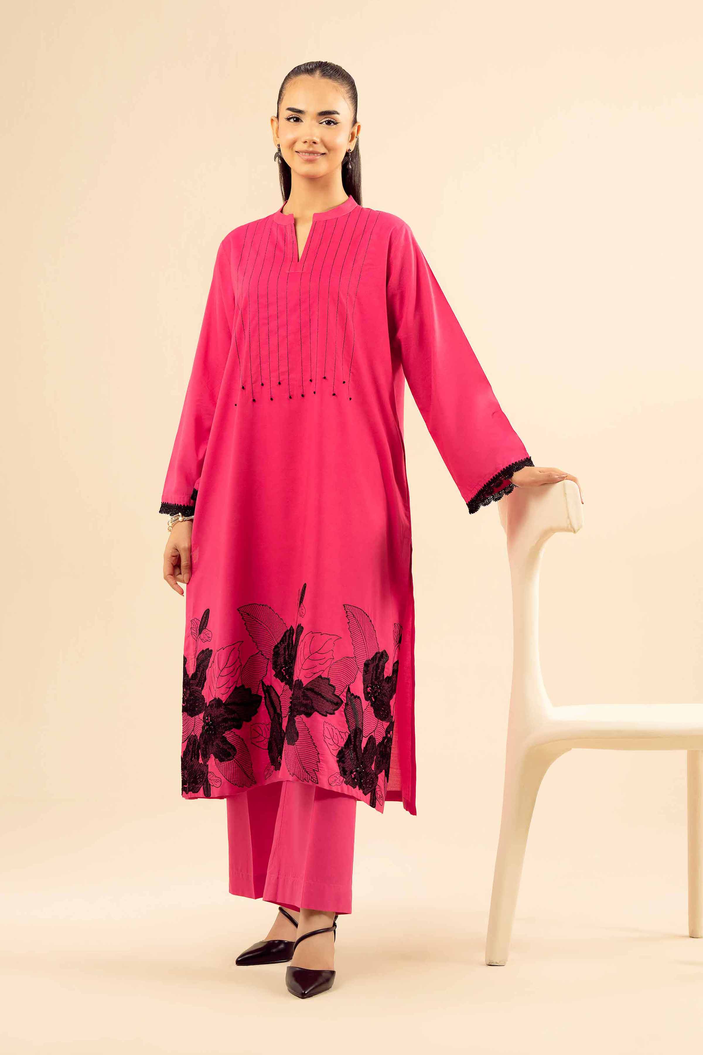 2 Piece - Embroidered Suit - PW25-215