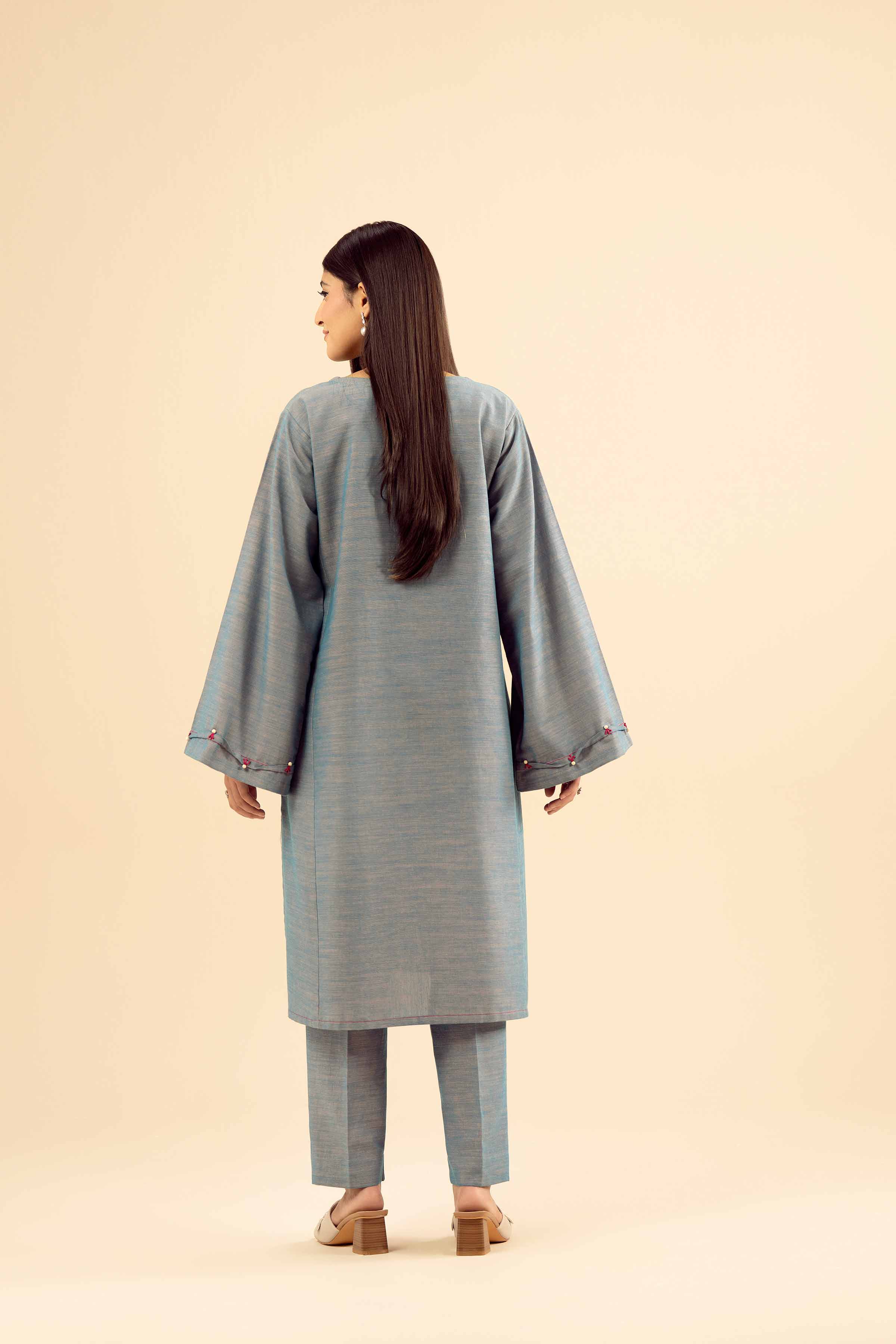 2 Piece - Embroidered Suit - PW25-222