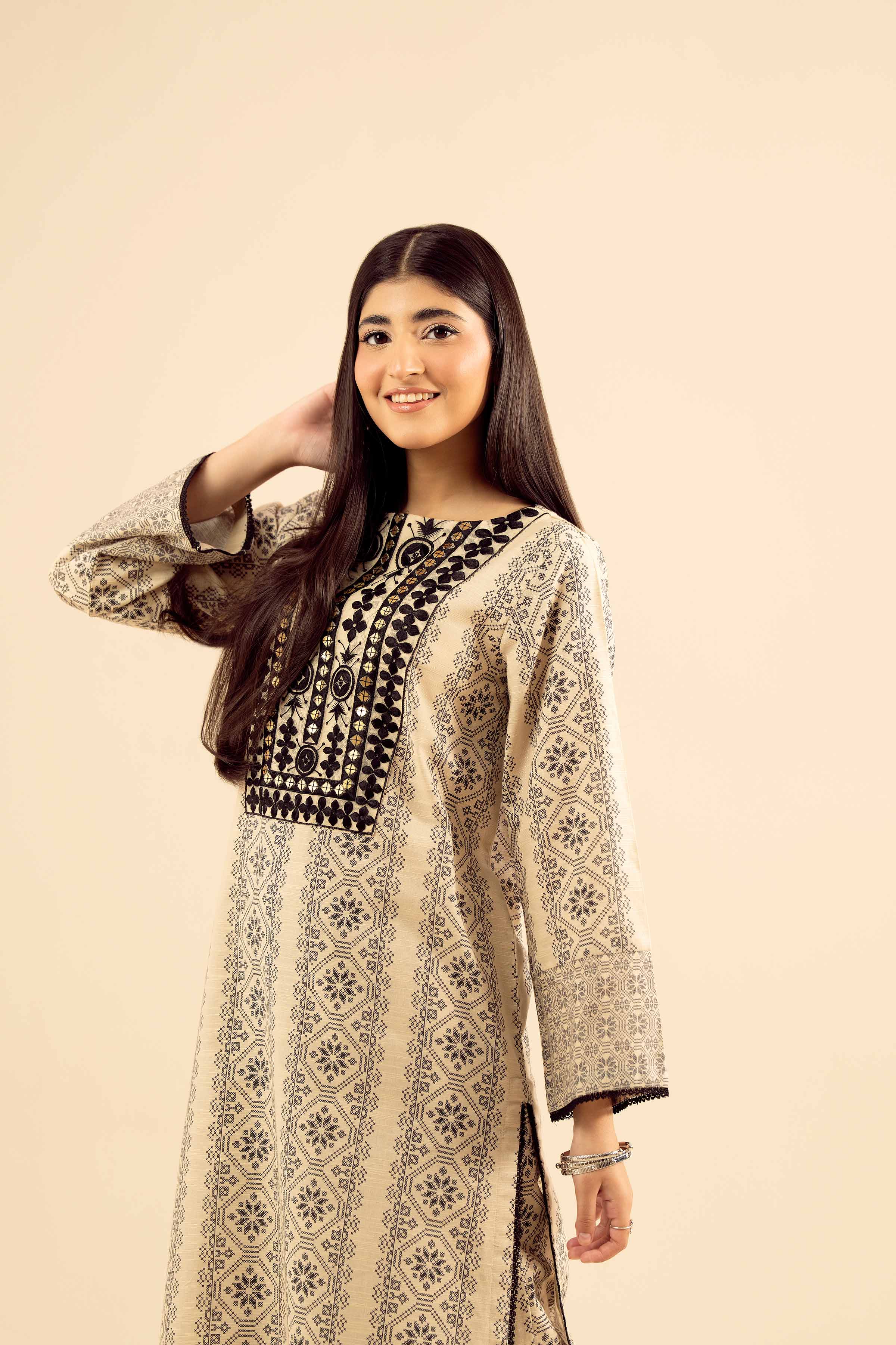 2 Piece - Embroidered Suit - PW25-224