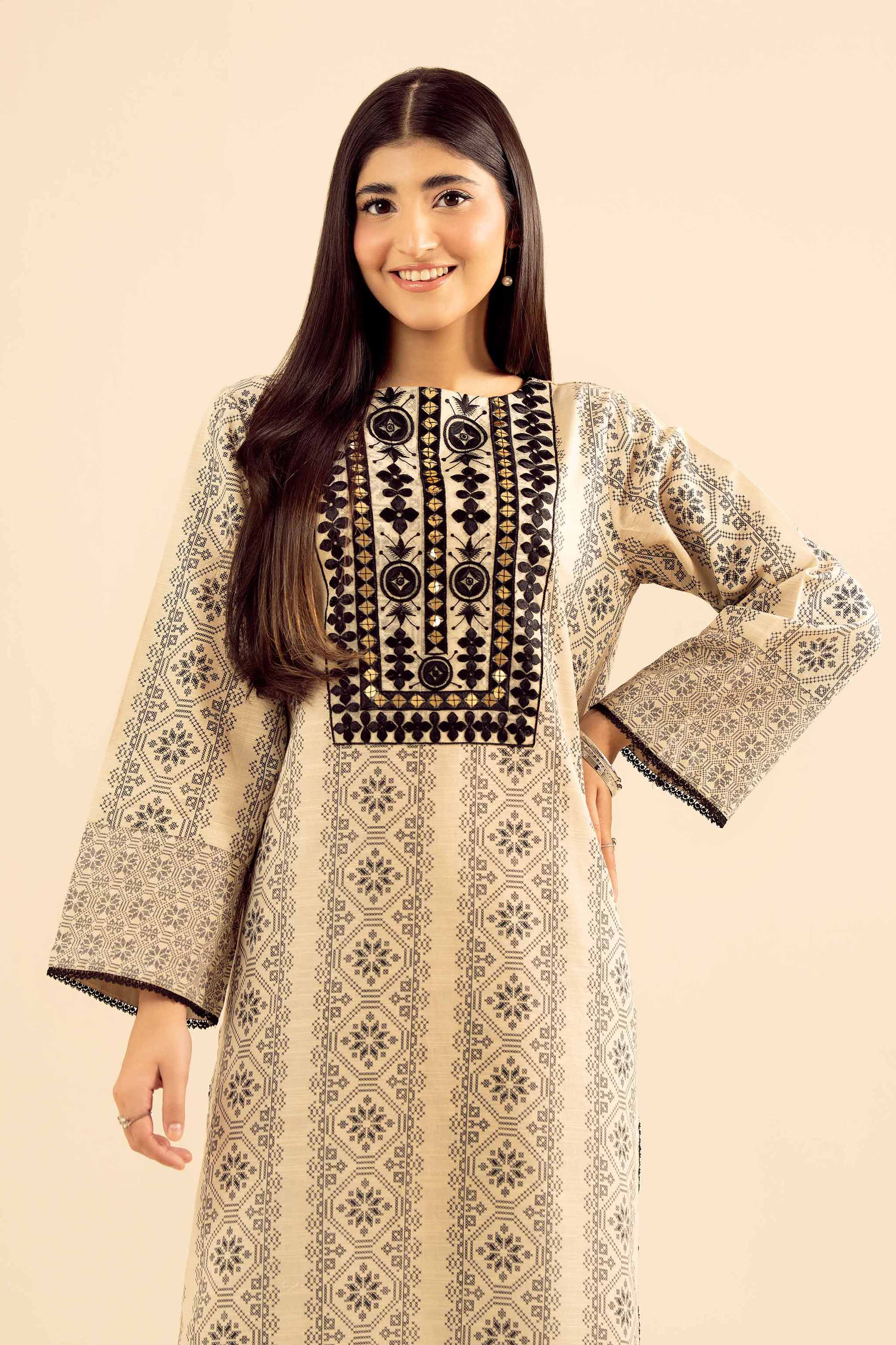 2 Piece - Embroidered Suit - PW25-224