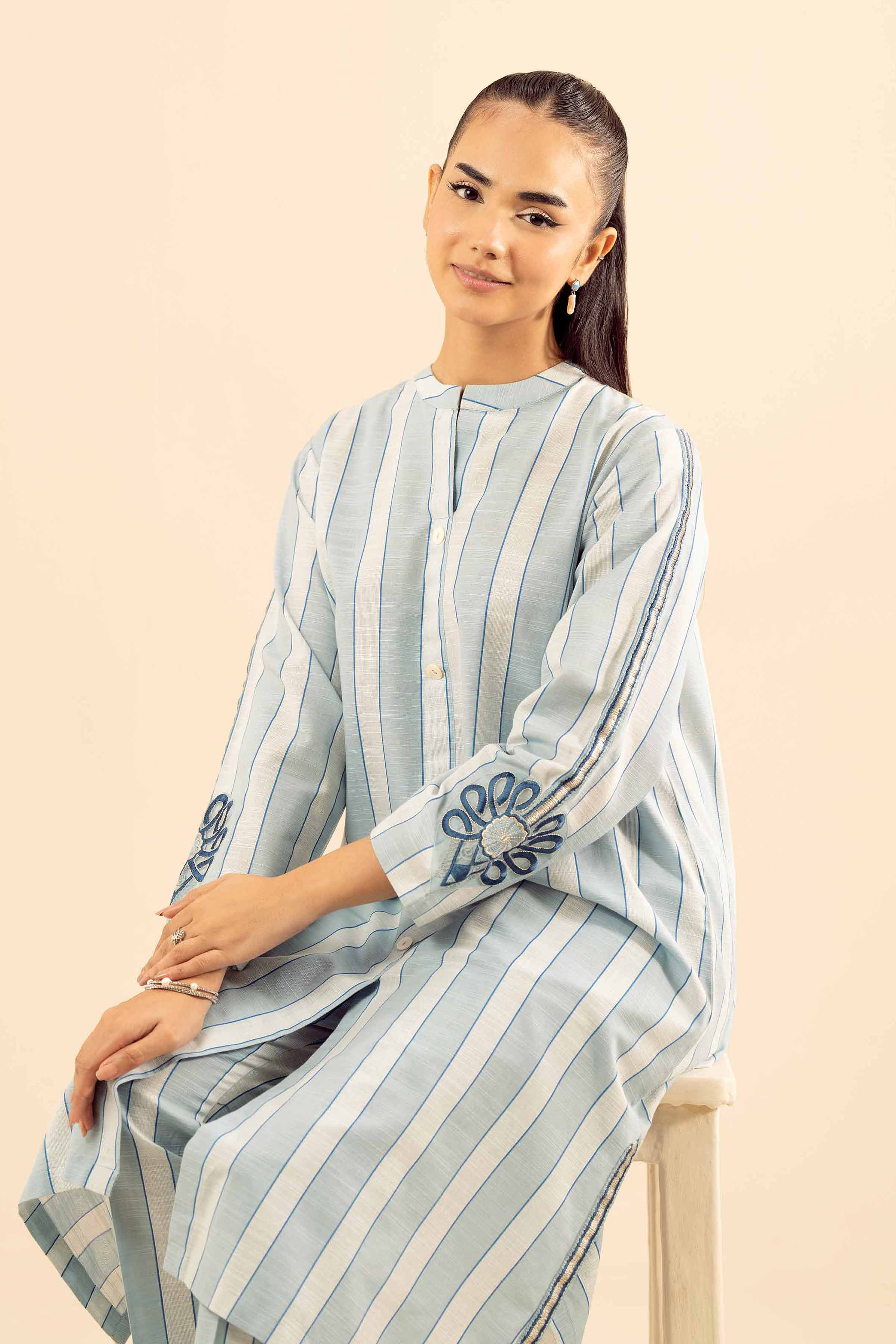 2 Piece - Embroidered Suit - PW25-225