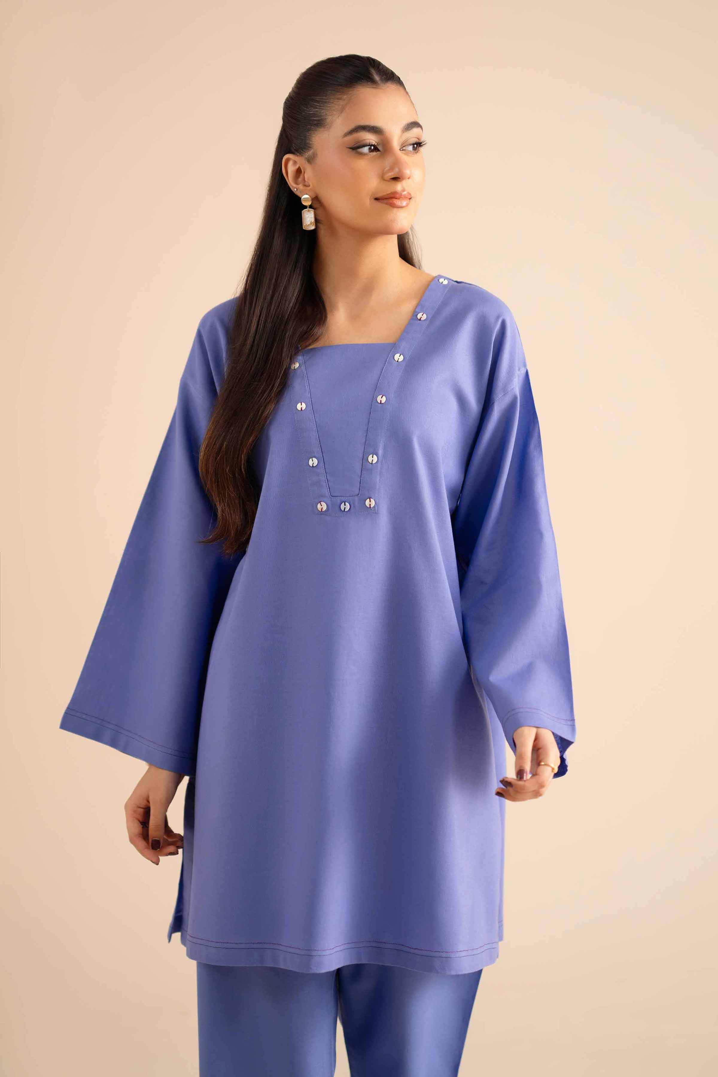 2 Piece - Embroidered Suit - PW25-237