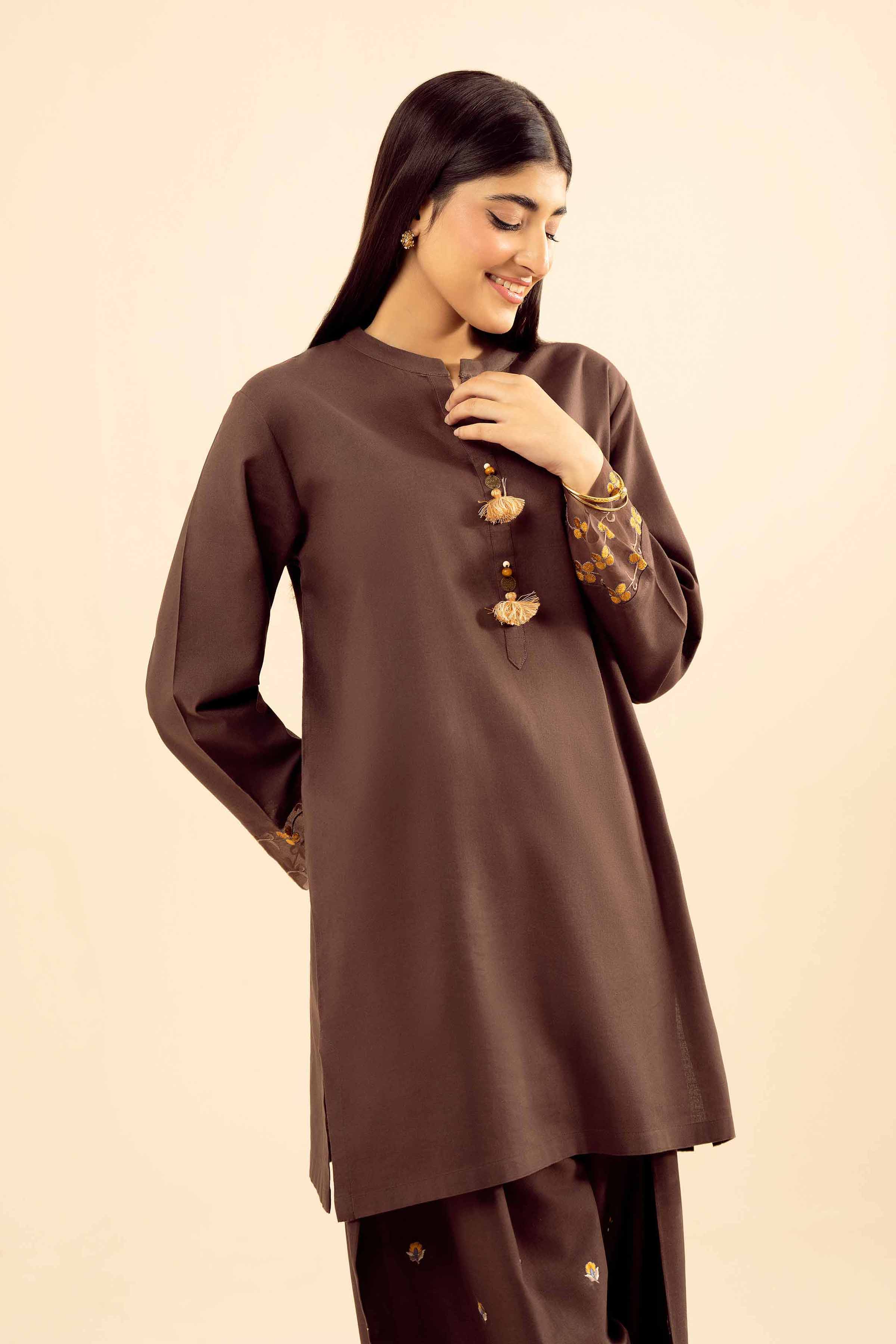 2 Piece - Embroidered Suit - PW25-243