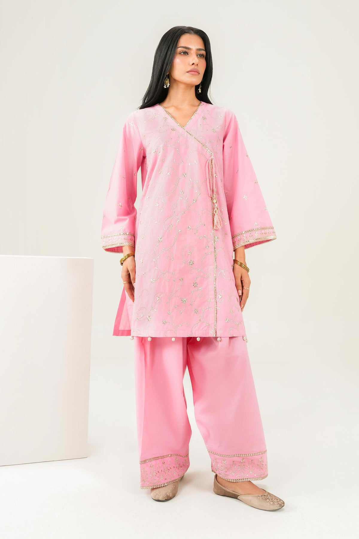 2 Piece - Embroidered Suit - PW25-264