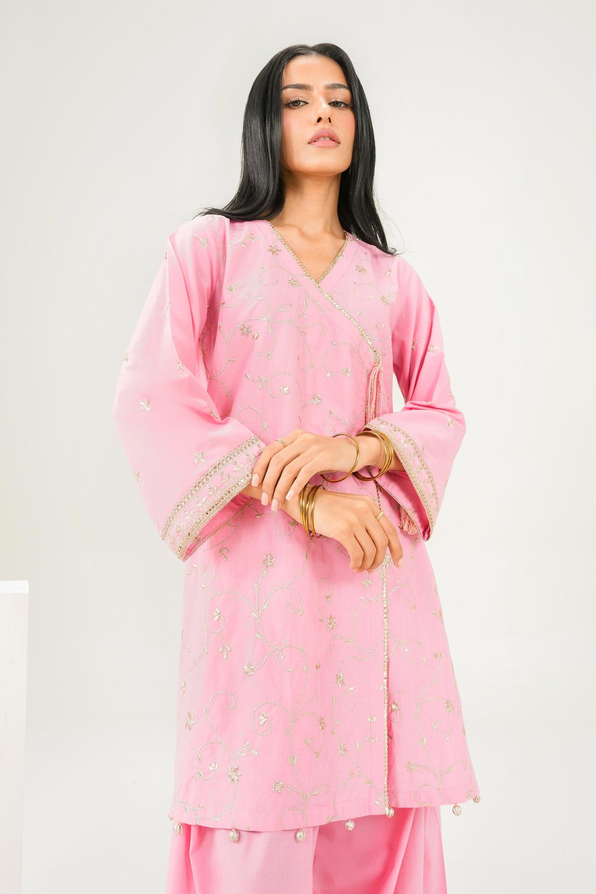 2 Piece - Embroidered Suit - PW25-264