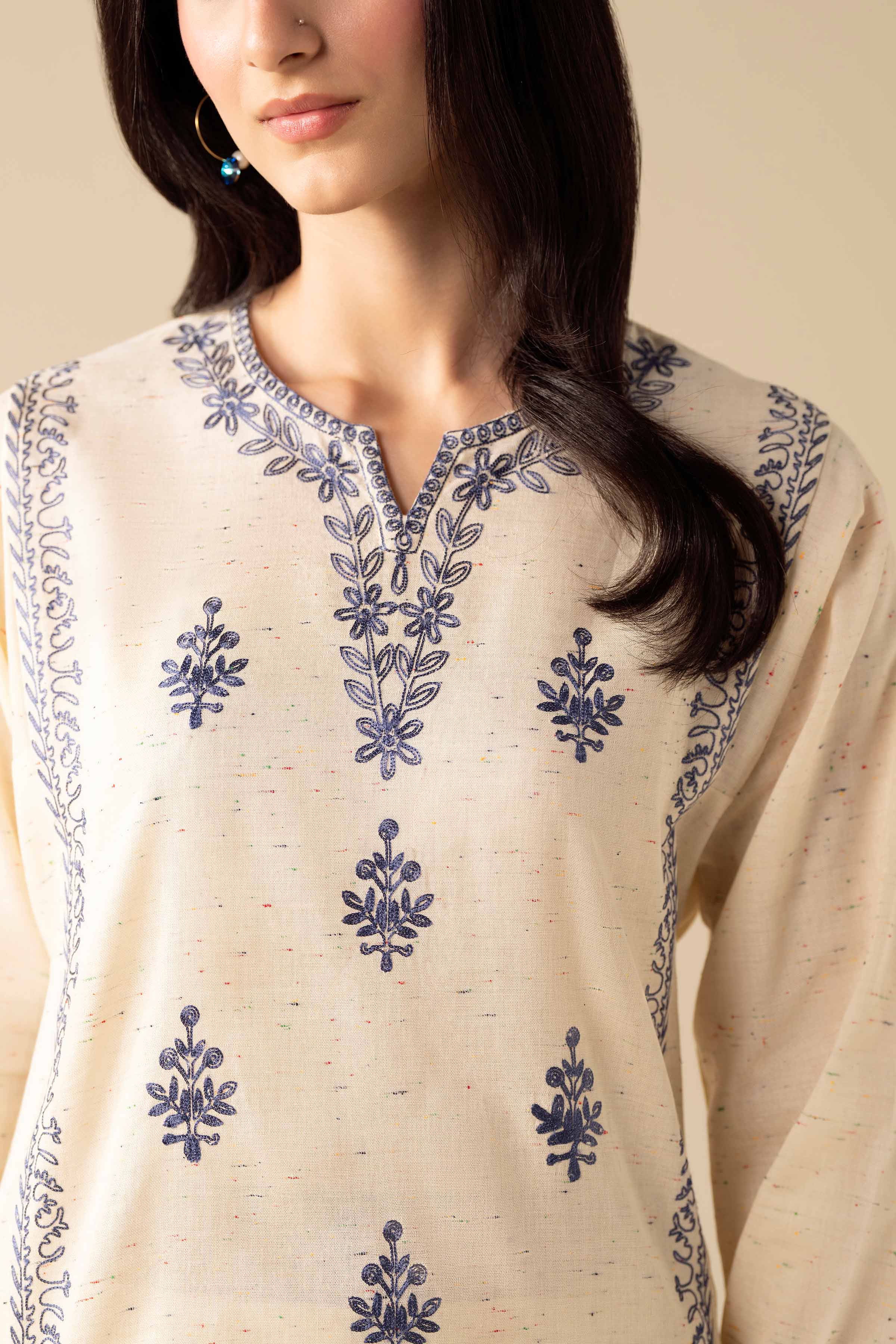 2 Piece - Embroidered Suit - PW25-271